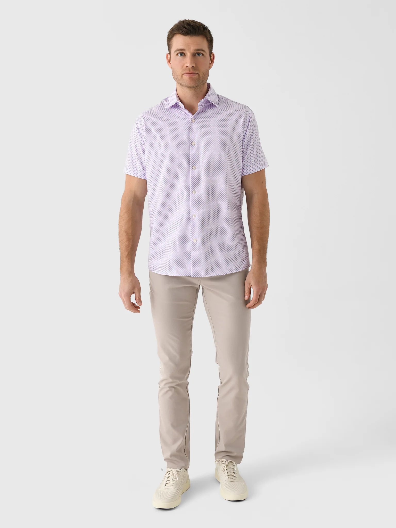 Peter Millar Crown Men's Hudson Performance Poplin Sport Shirt - Image 2