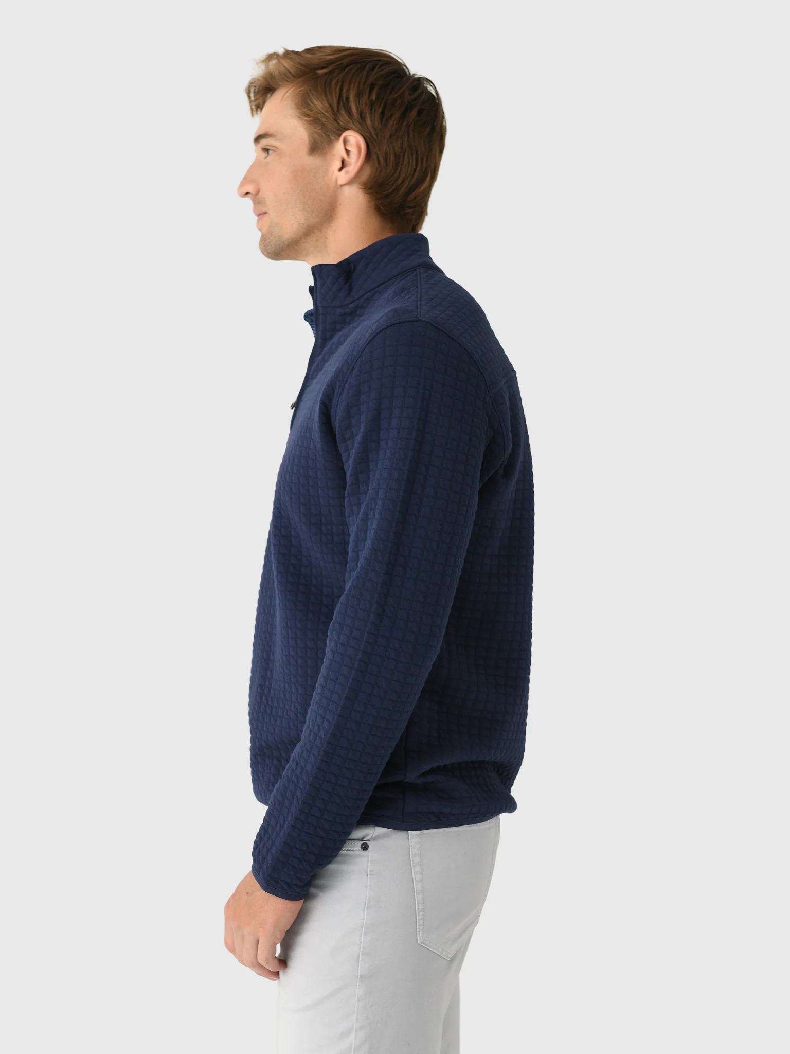 Peter Millar Crown Men's Quad Quilted Quarter-Zip - Image 3