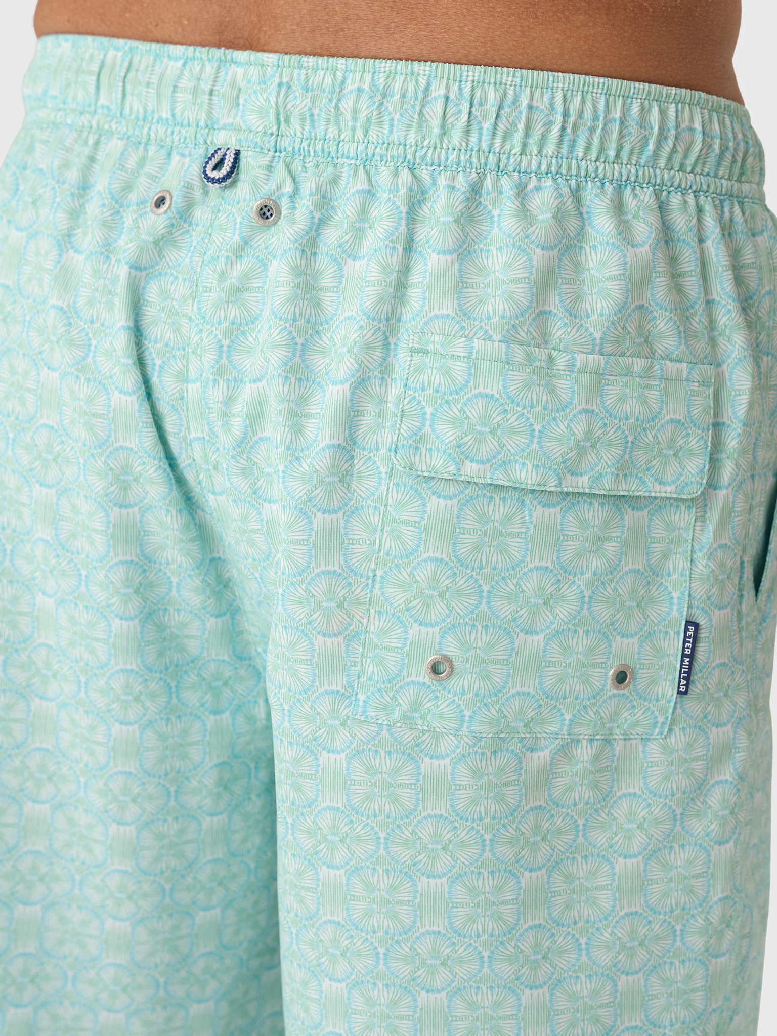 Peter Millar Crown Men's Tide Lines Swim Trunk - Image 5