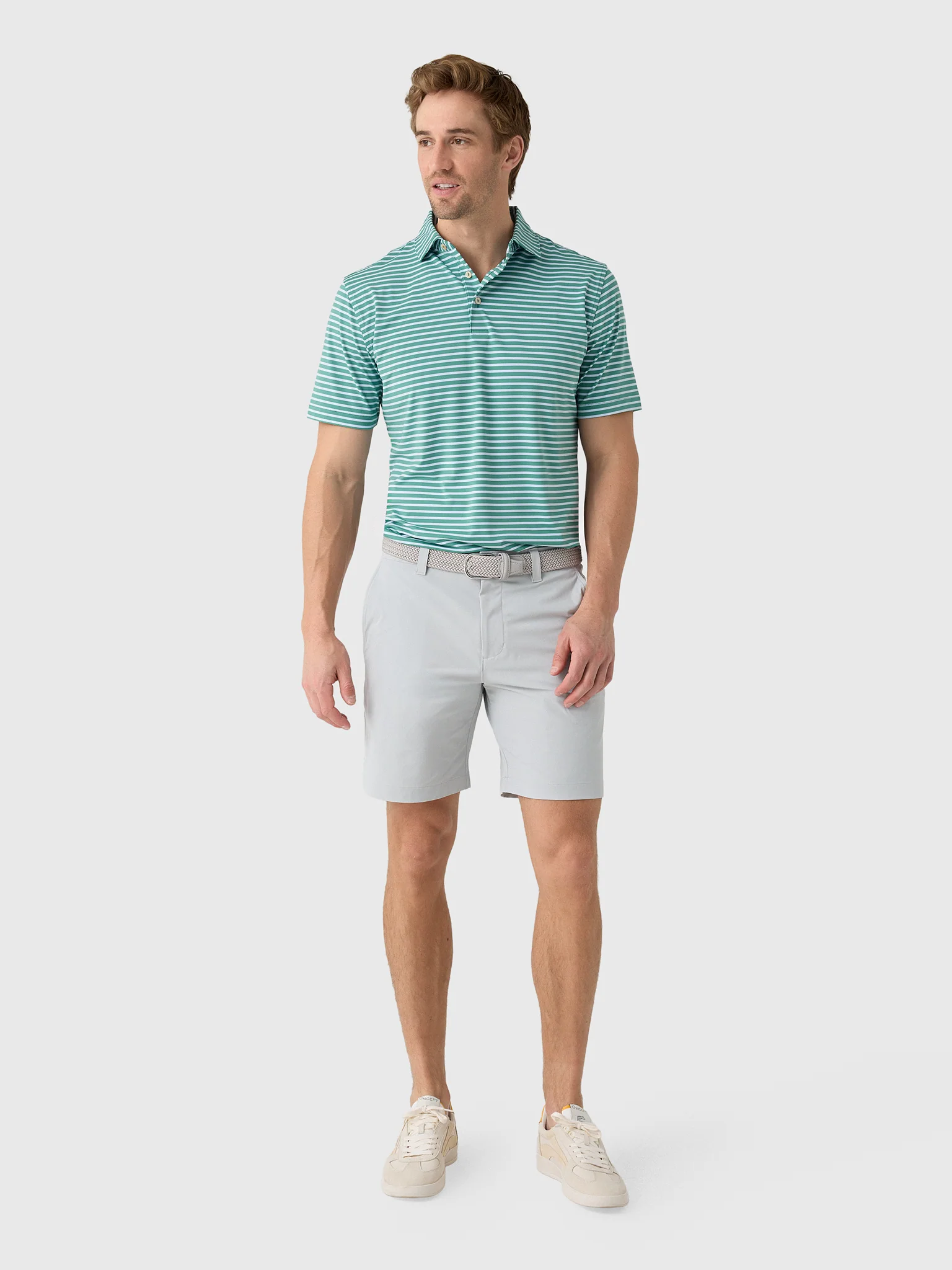 Peter Millar Crown Sport Men's Ashford Performance Jersey Polo - Image 2