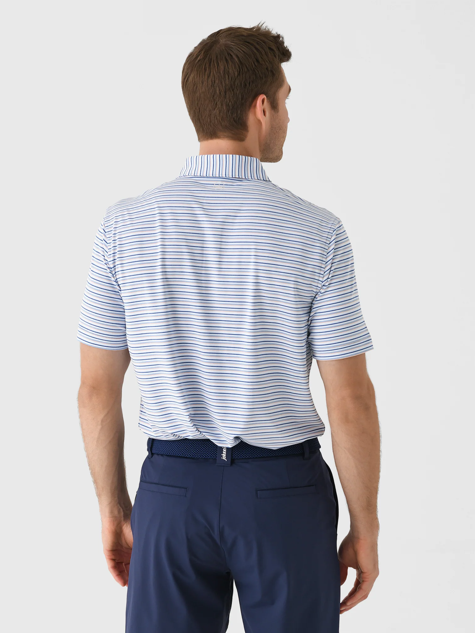 Peter Millar Crown Sport Men's Avent Performance Jersey Polo - Image 4