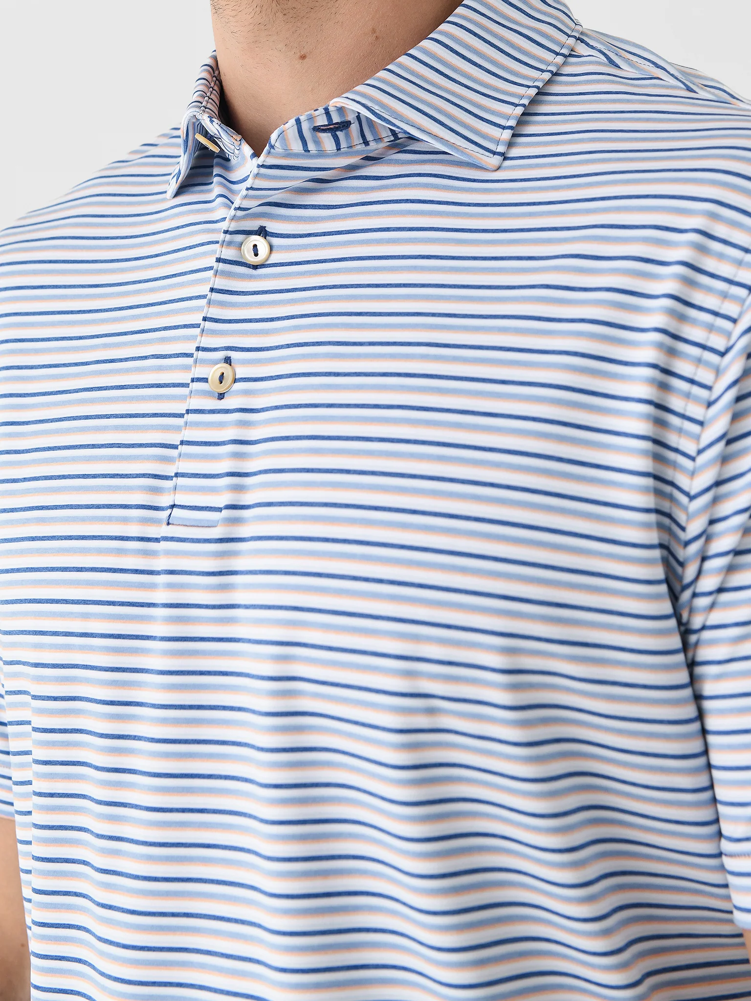 Peter Millar Crown Sport Men's Avent Performance Jersey Polo - Image 5