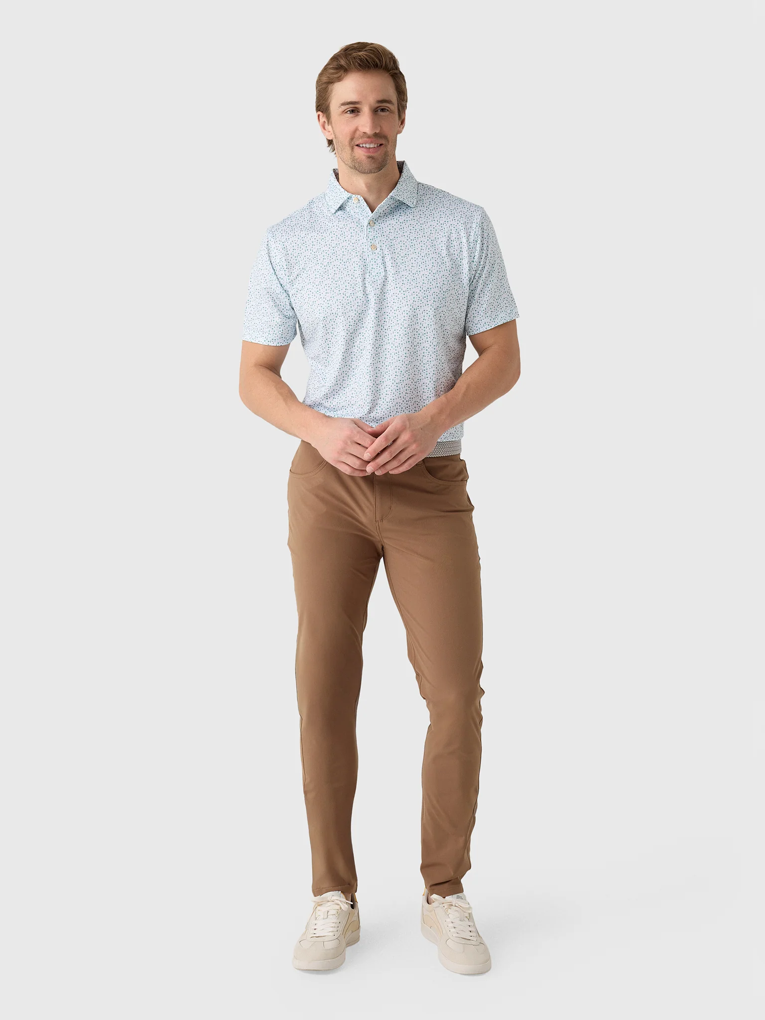 Peter Millar Crown Sport Men's Cheers Performance Jersey Polo - Image 2
