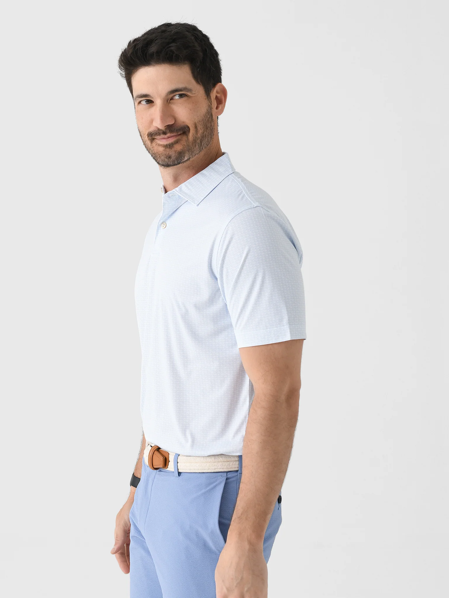 Peter Millar Crown Sport Men's Featherweight Rays For Days Polo - Image 3