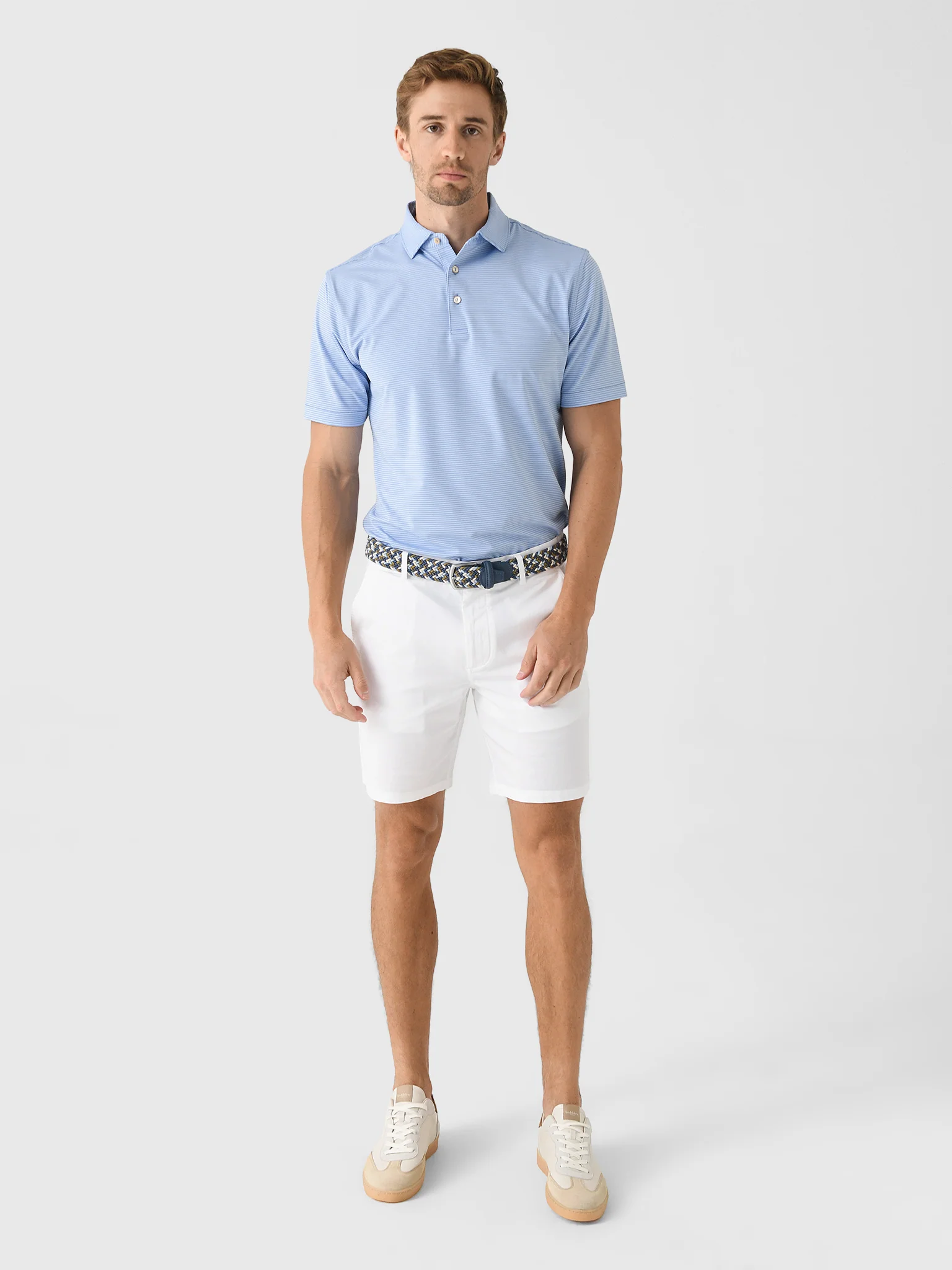 Peter Millar Crown Sport Men's Grove Performance Jersey Polo - Image 2