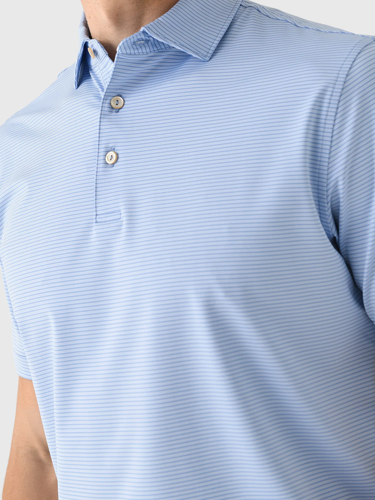 Peter Millar Crown Sport Men's Grove Performance Jersey Polo - Image 5
