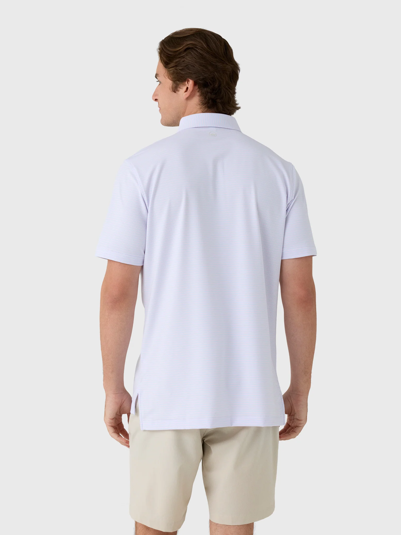 Peter Millar Crown Sport Men's Harrington Performance Jersey Polo - Image 9