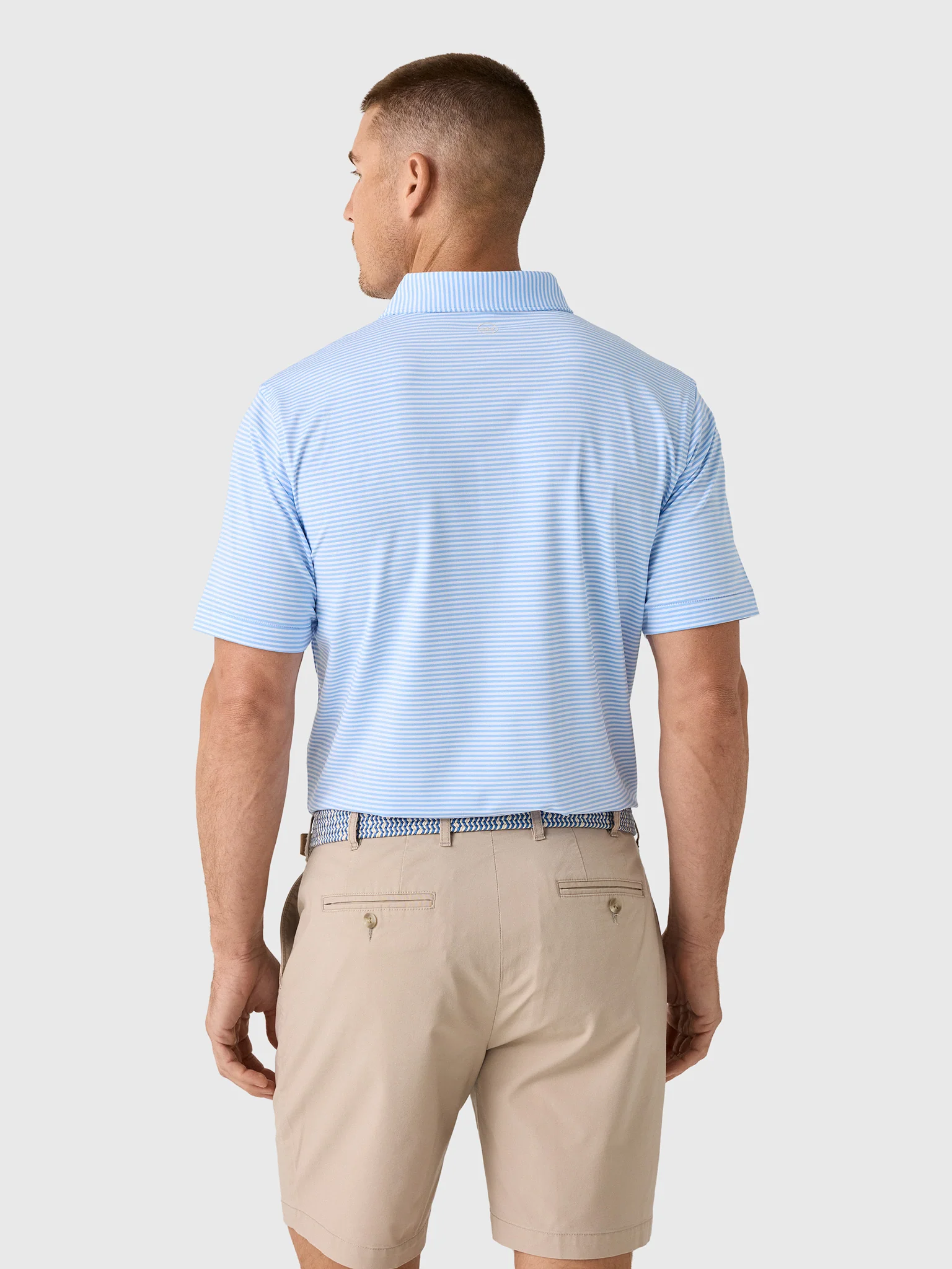 Peter Millar Crown Sport Men's Hales Performance Jersey Polo - Image 3