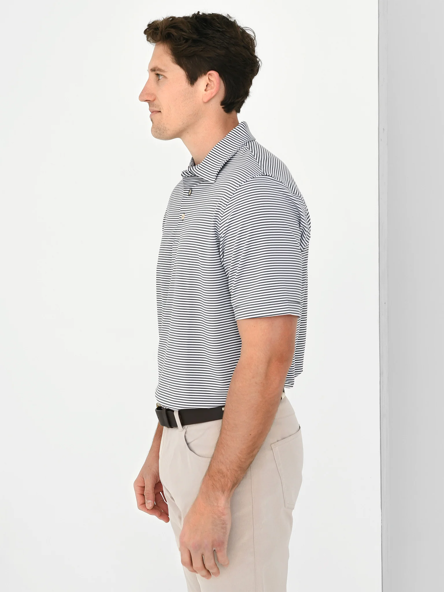 Peter Millar Crown Sport Men's Hales Performance Jersey Polo - Image 5