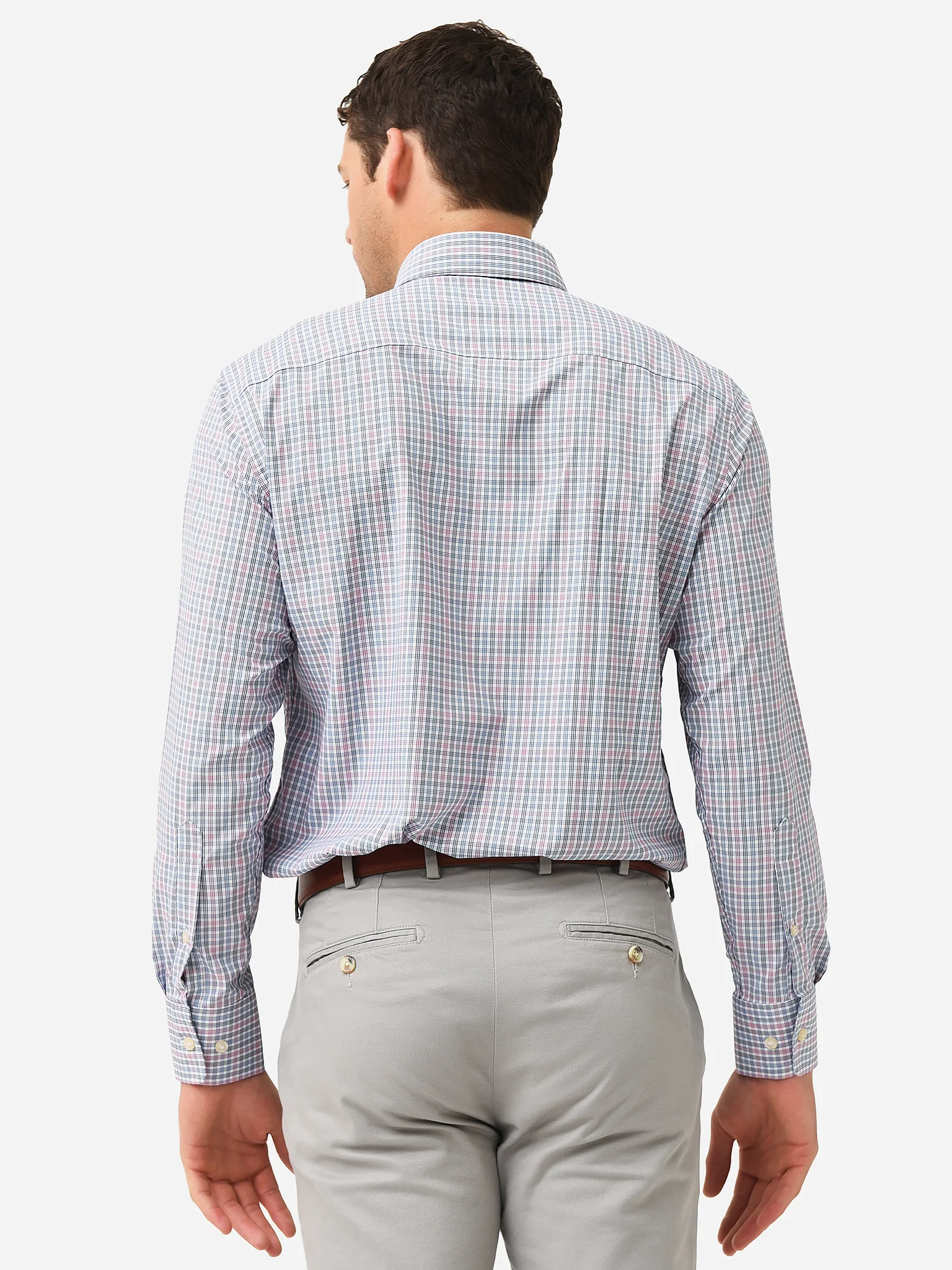 Peter Millar Crown Sport Men's Landover Performance Twill Sport Shirt - Image 4