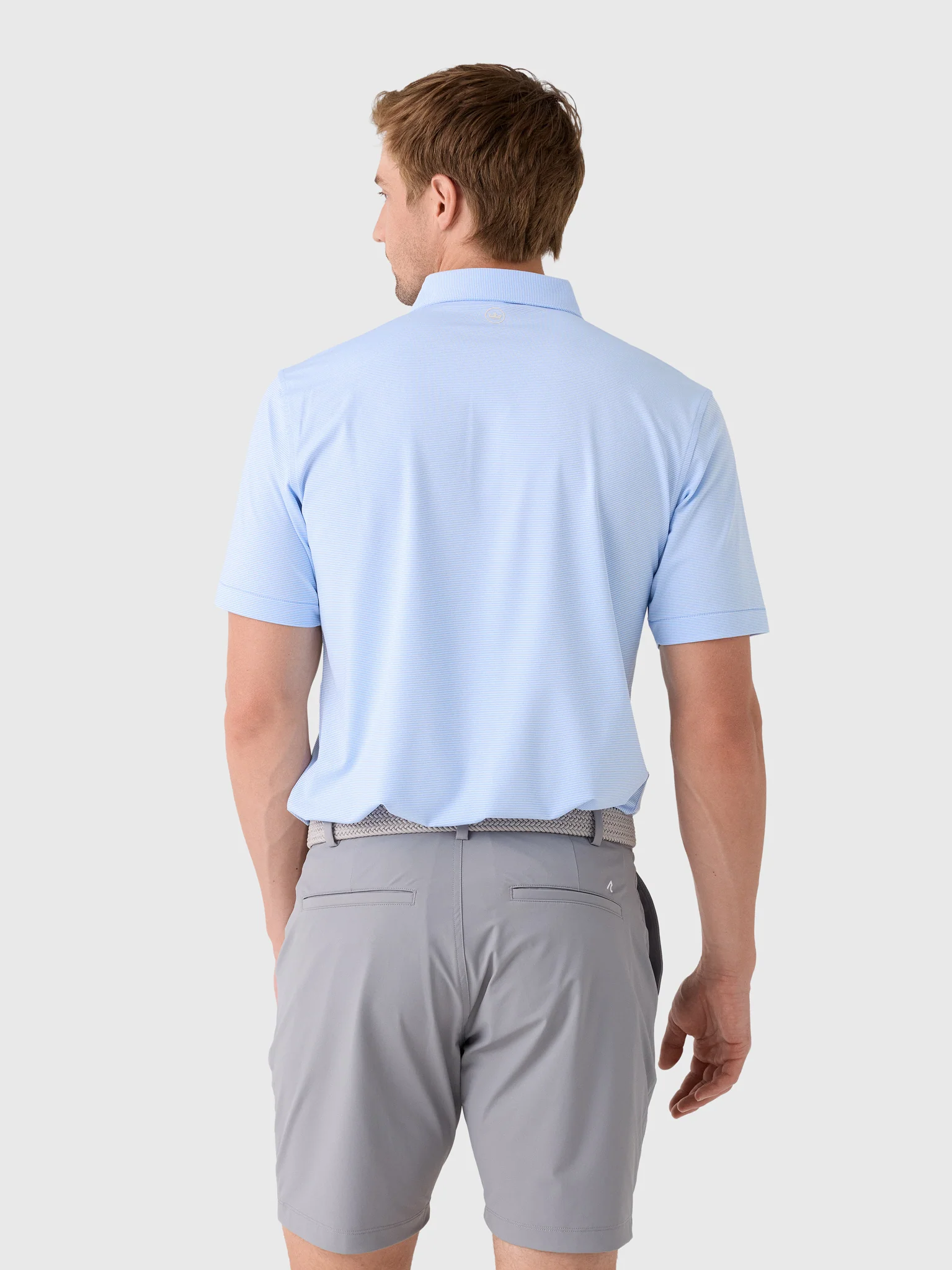 Peter Millar Crown Sport Men's Jubilee Stripe Performance Polo - Image 4