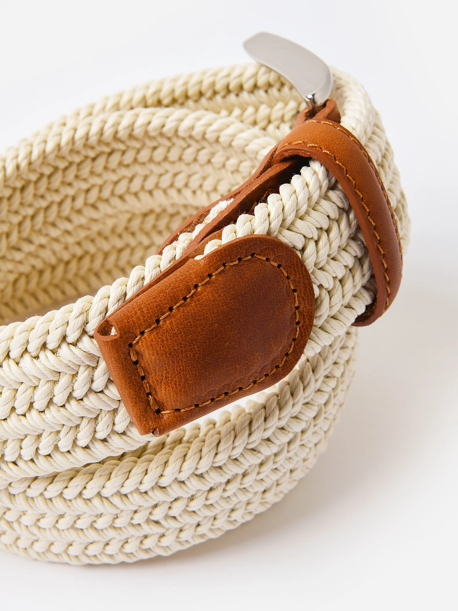 Peter Millar Crown Men's Waxed Braided Belt - Image 3