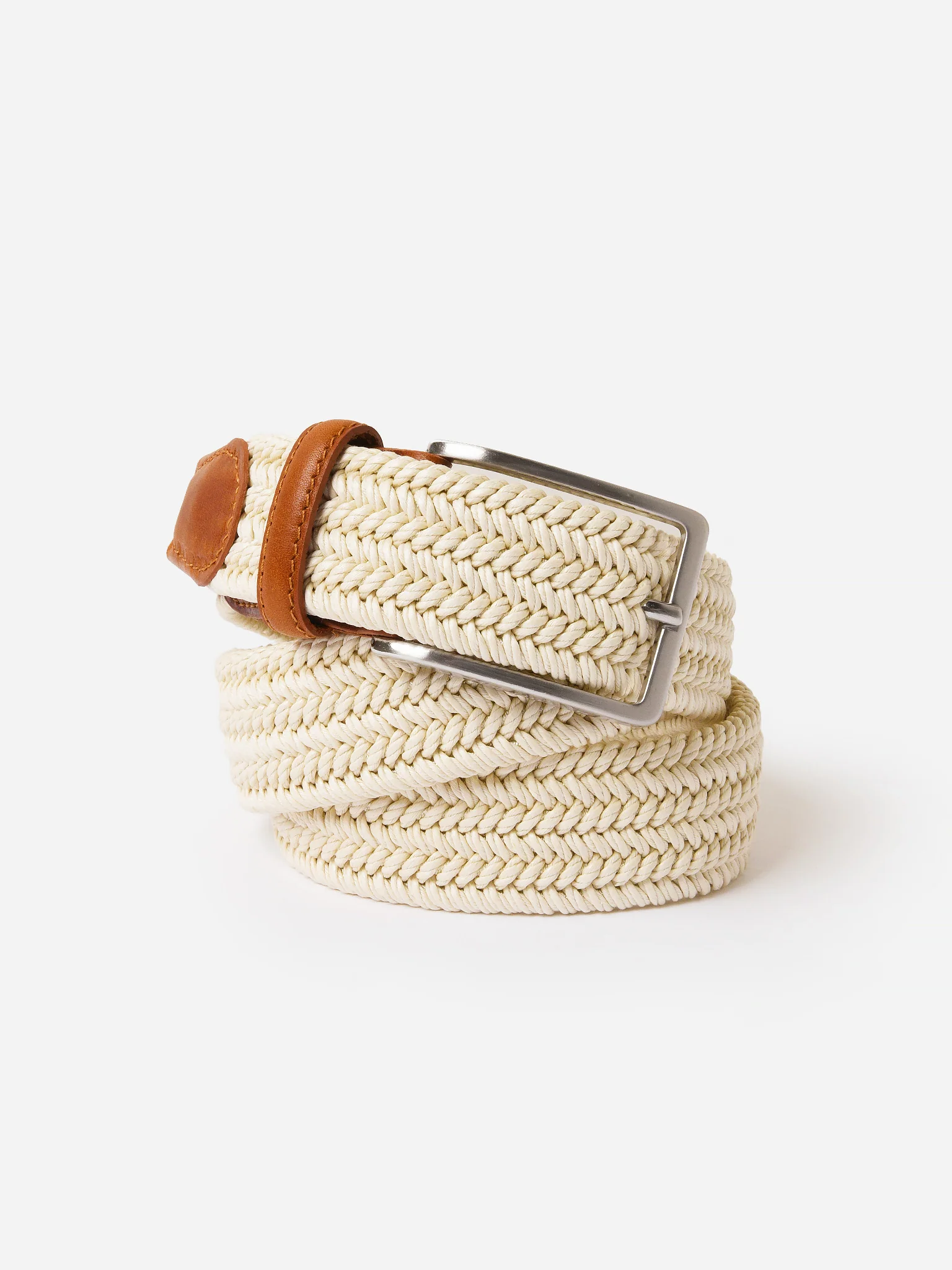 Peter Millar Crown Men's Waxed Braided Belt - Image 7