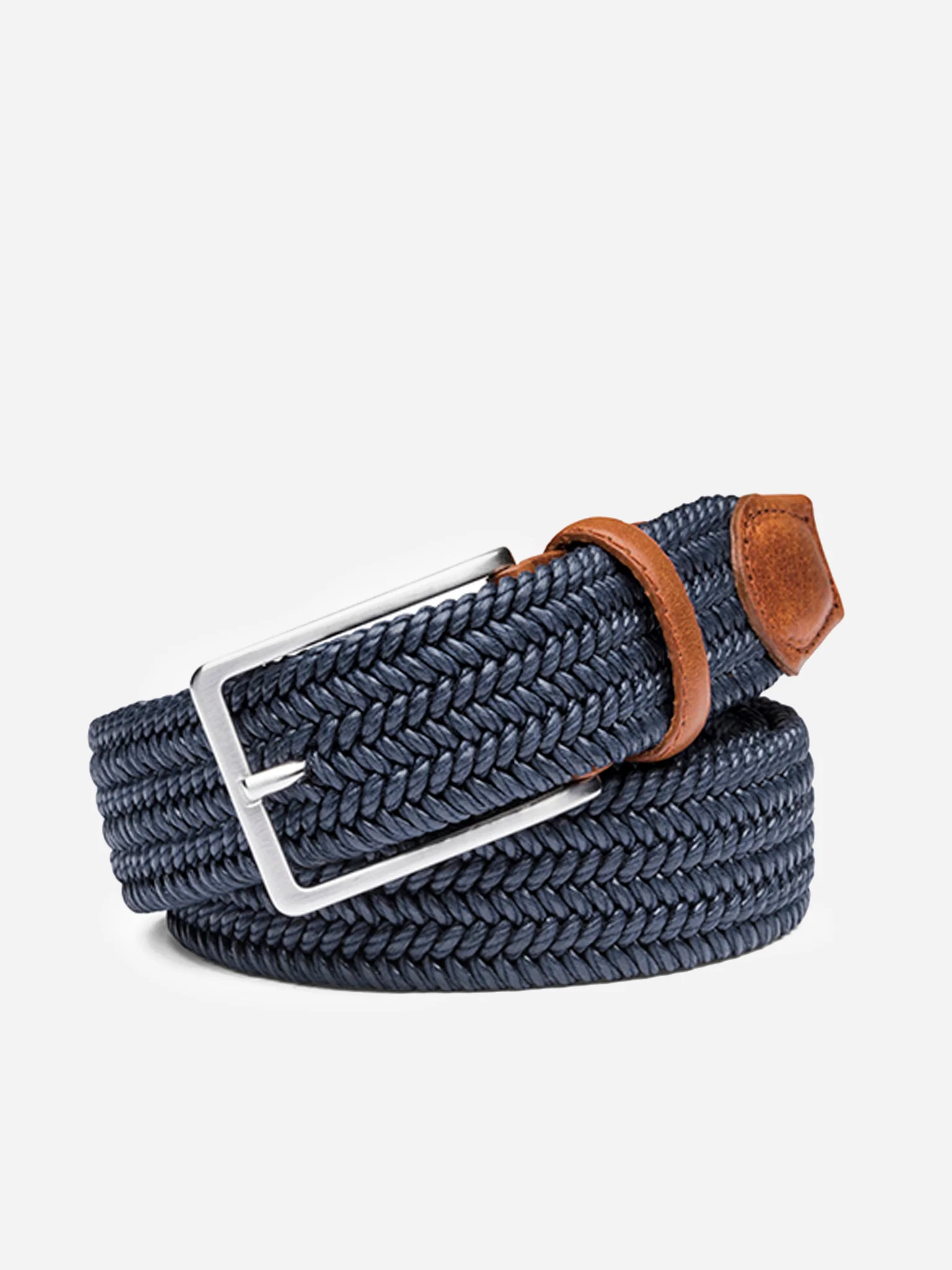 Peter Millar Crown Men's Waxed Braided Belt - Image 9
