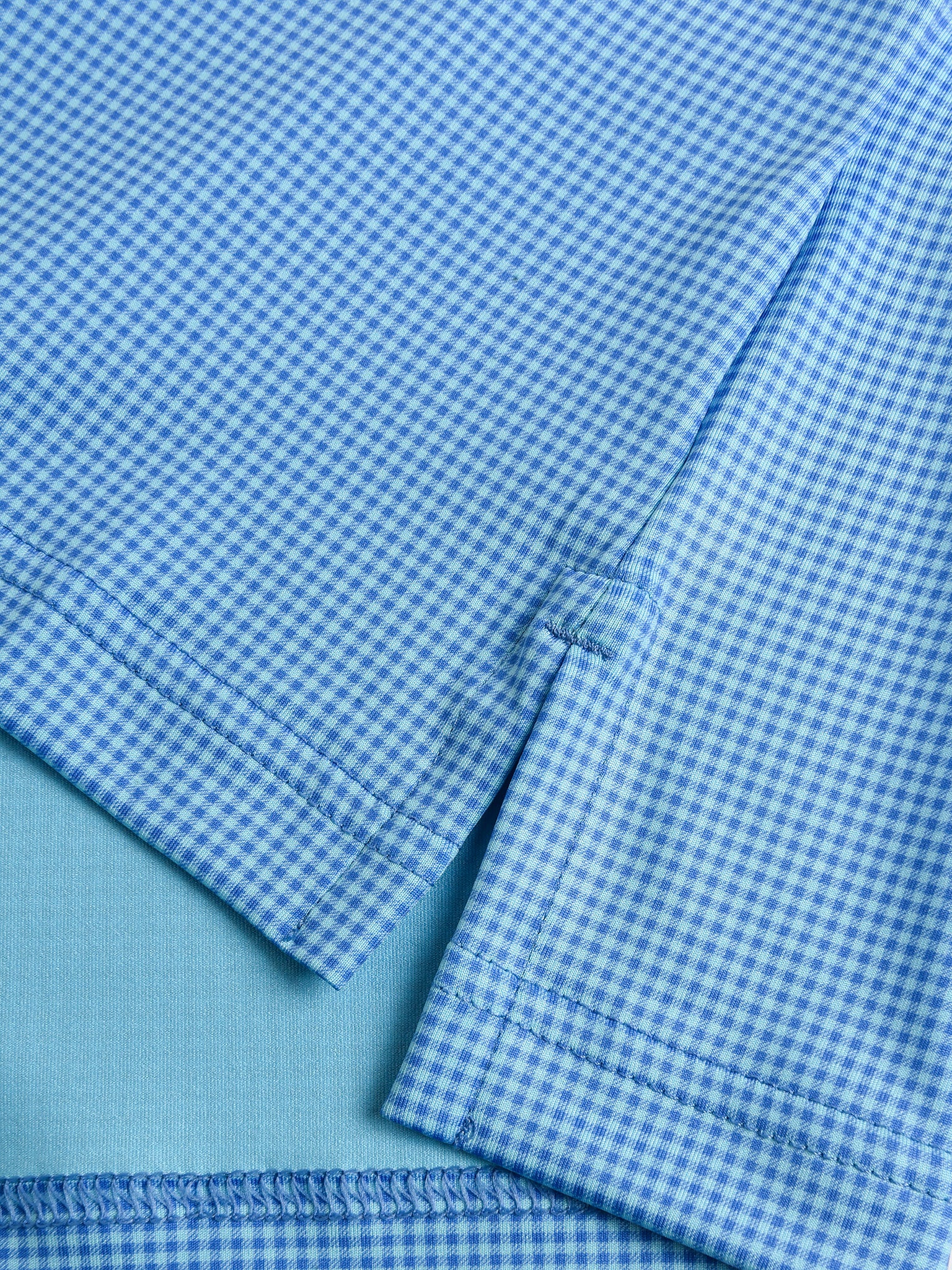 Peter Millar Youth Collection Boys' Gingham Performance Jersey Polo - Image 3