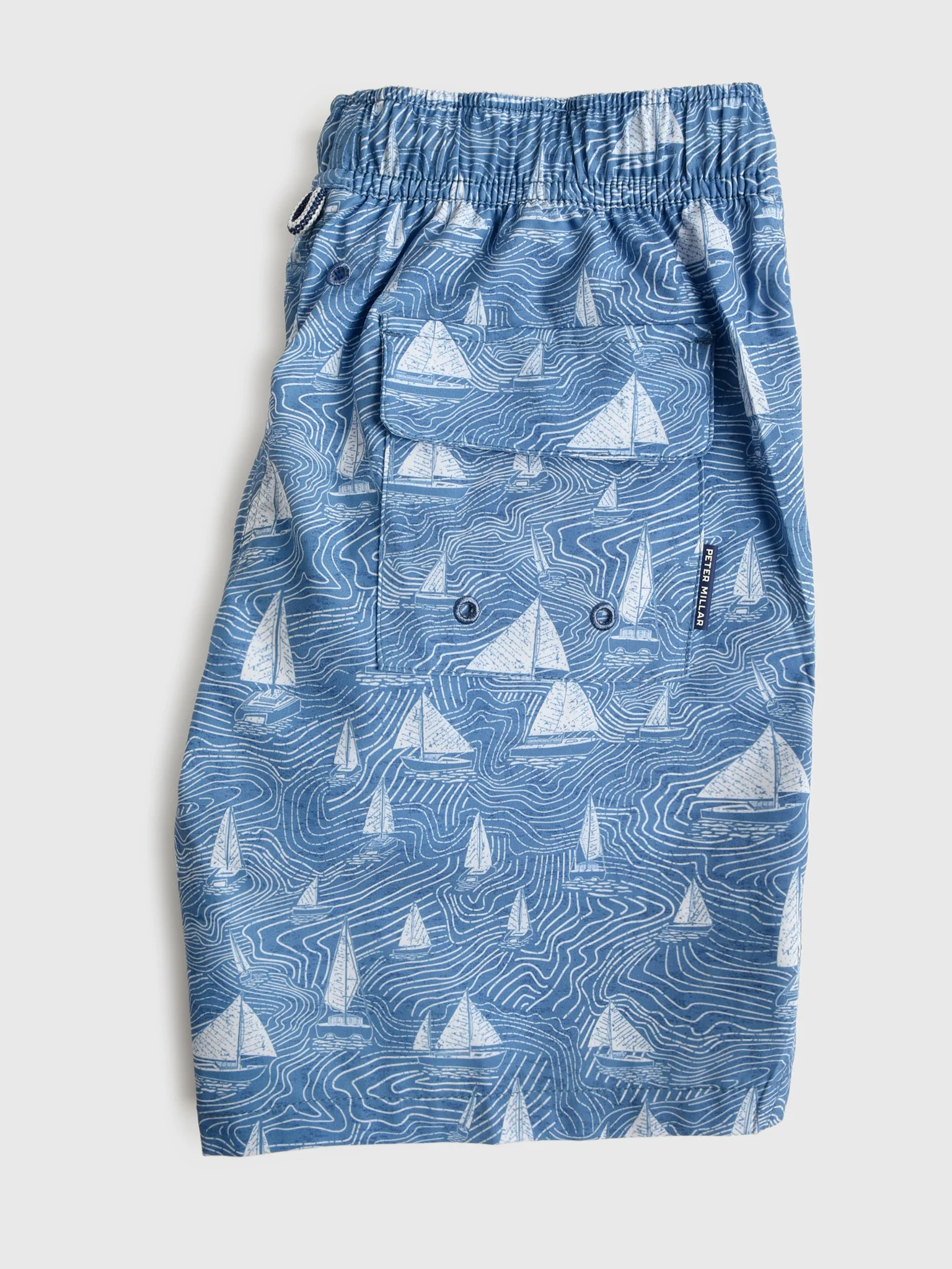 Peter Millar Youth Collection Boys' Set Sail Swim Trunk - Image 3
