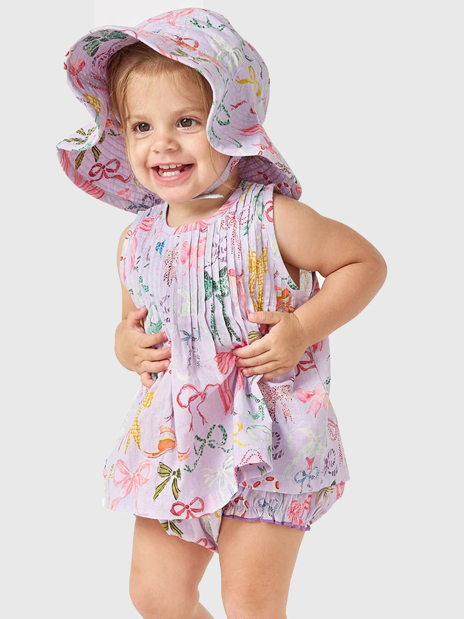 Pink Chicken Baby Girls' Sun Hat - Image 2