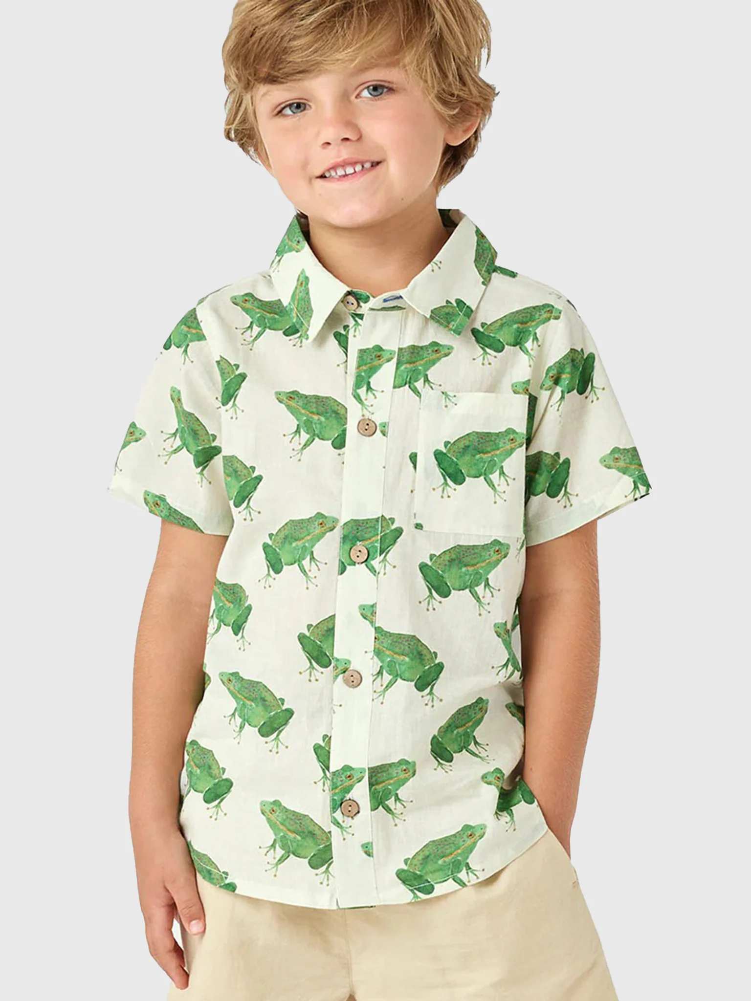Pink Chicken Boys' Jack Shirt - Image 2