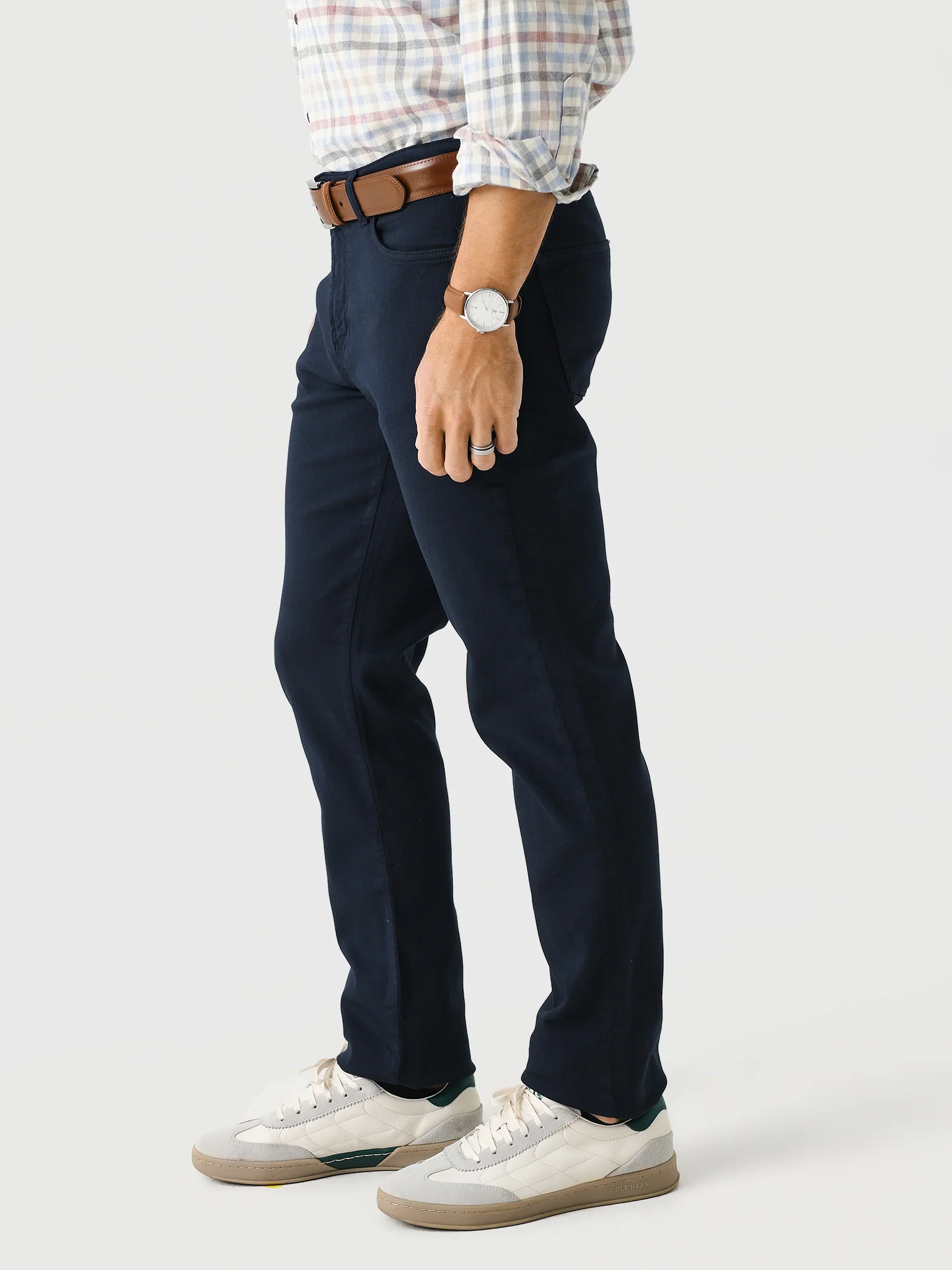RYE51 Men's French Twill Stretch 5-Pocket Pant - Image 10