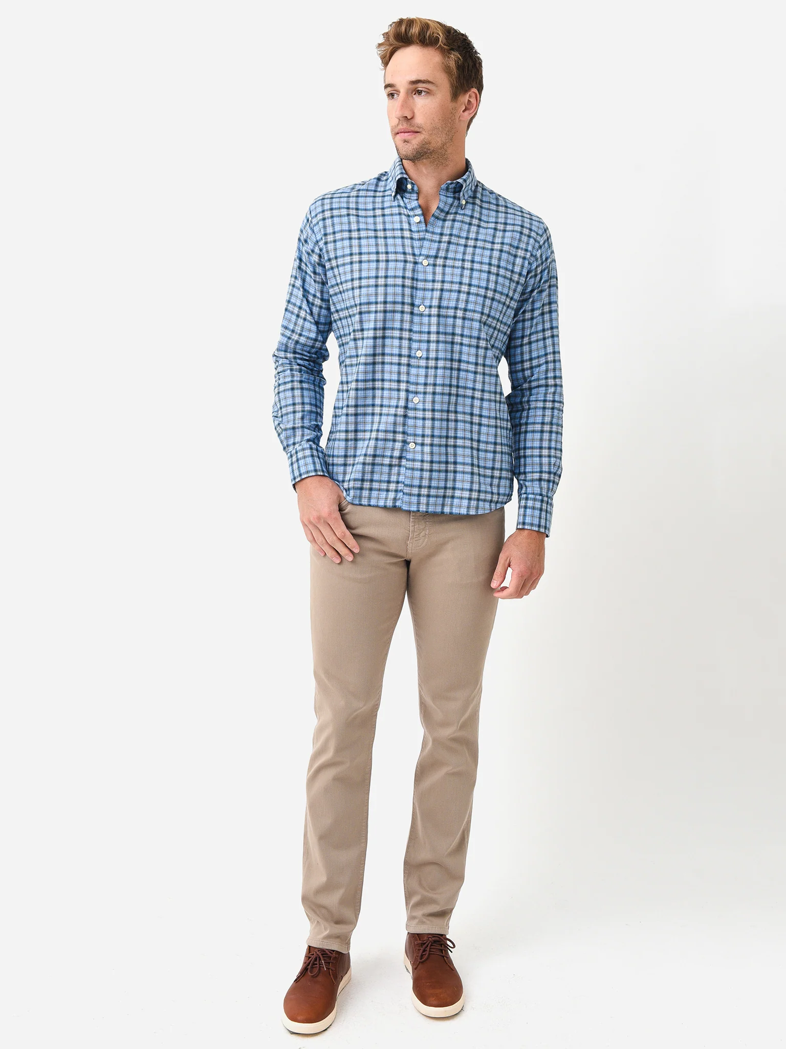 RYE51 Men's French Twill Stretch 5-Pocket Pant - Image 15
