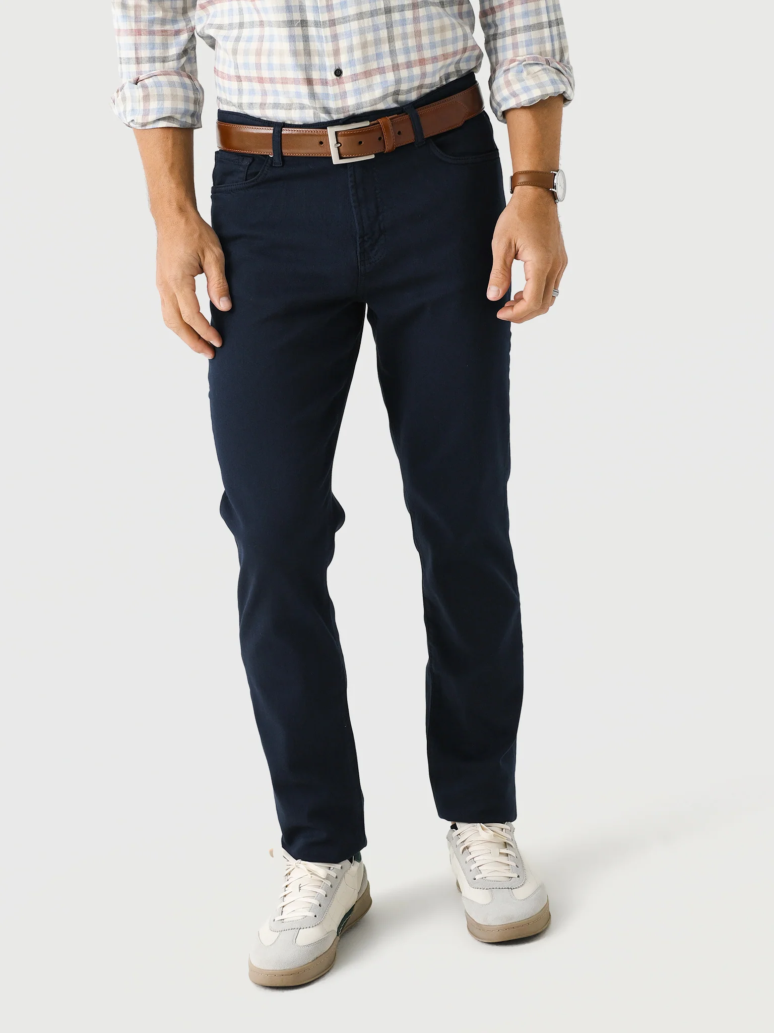 RYE51 Men's French Twill Stretch 5-Pocket Pant - Image 8