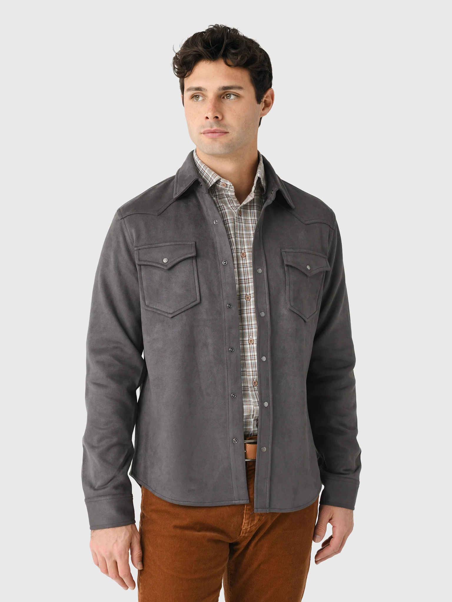 RYE51 Men's The Wyatt Microsuede Shirt Jacket - Image 6