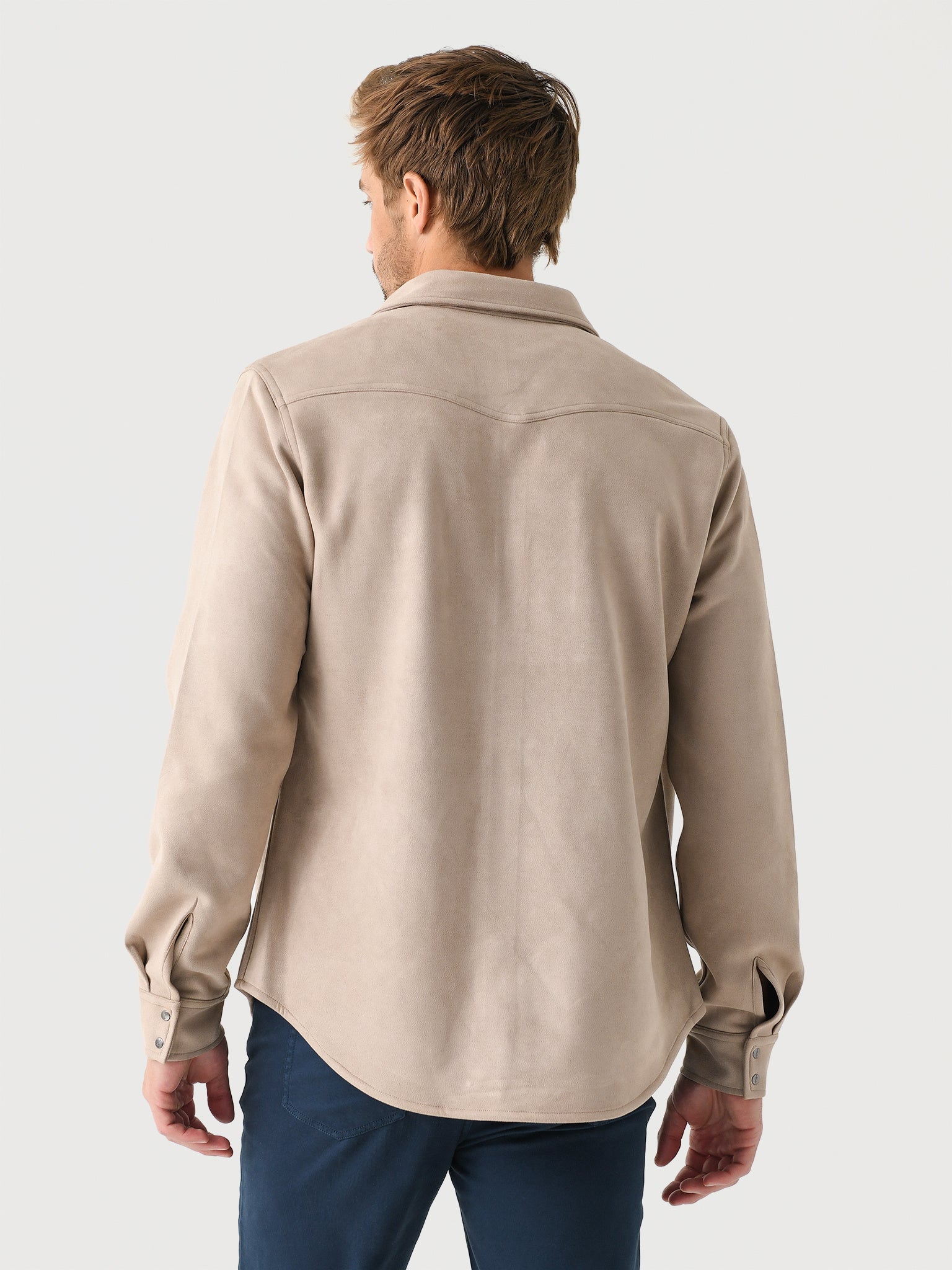 RYE51 Men's The Wyatt Microsuede Shirt Jacket - Image 9