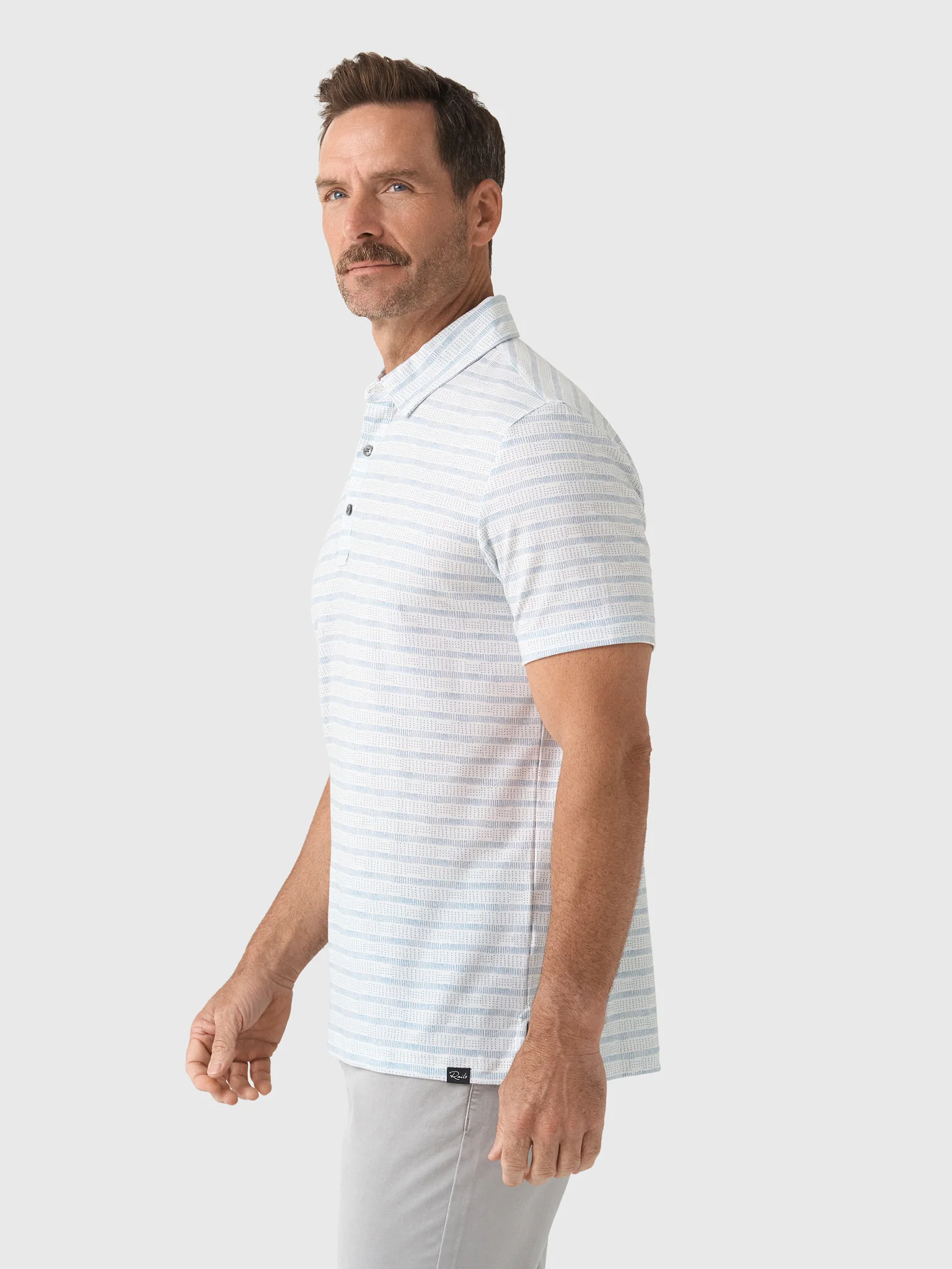 Rails Men's Merced Golf Polo Shirt - Image 4
