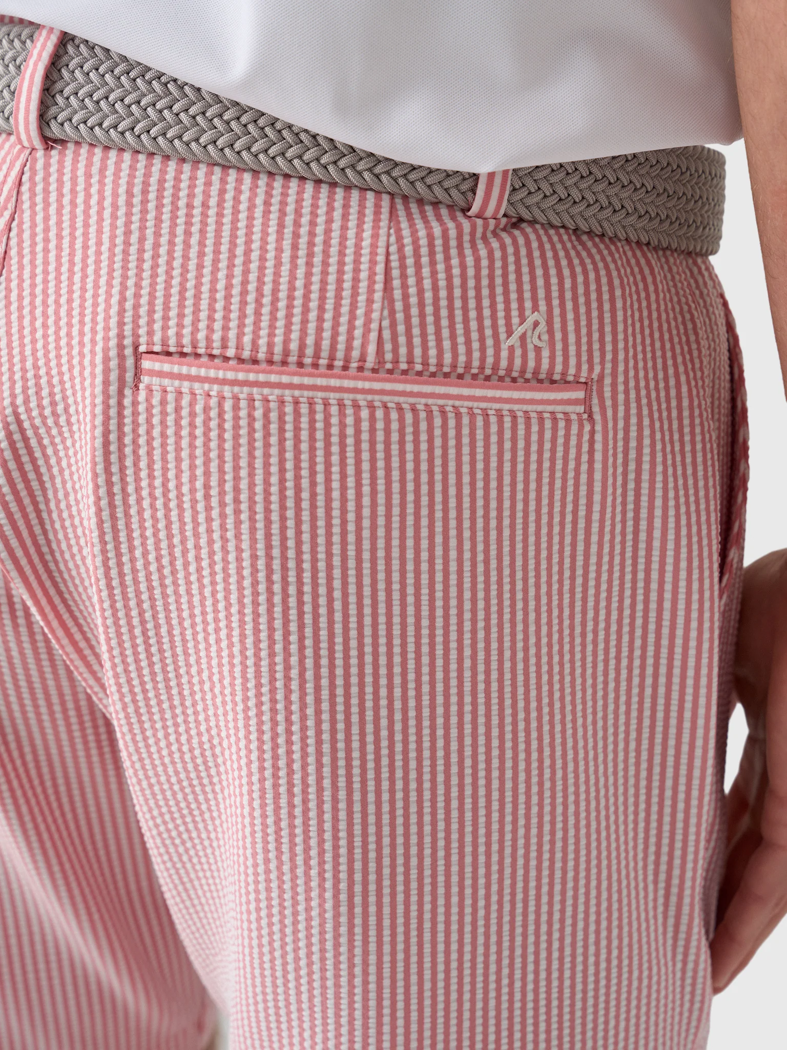 Redvanly Men's Becker Seersucker 7.5" Pull-On Short - Image 5