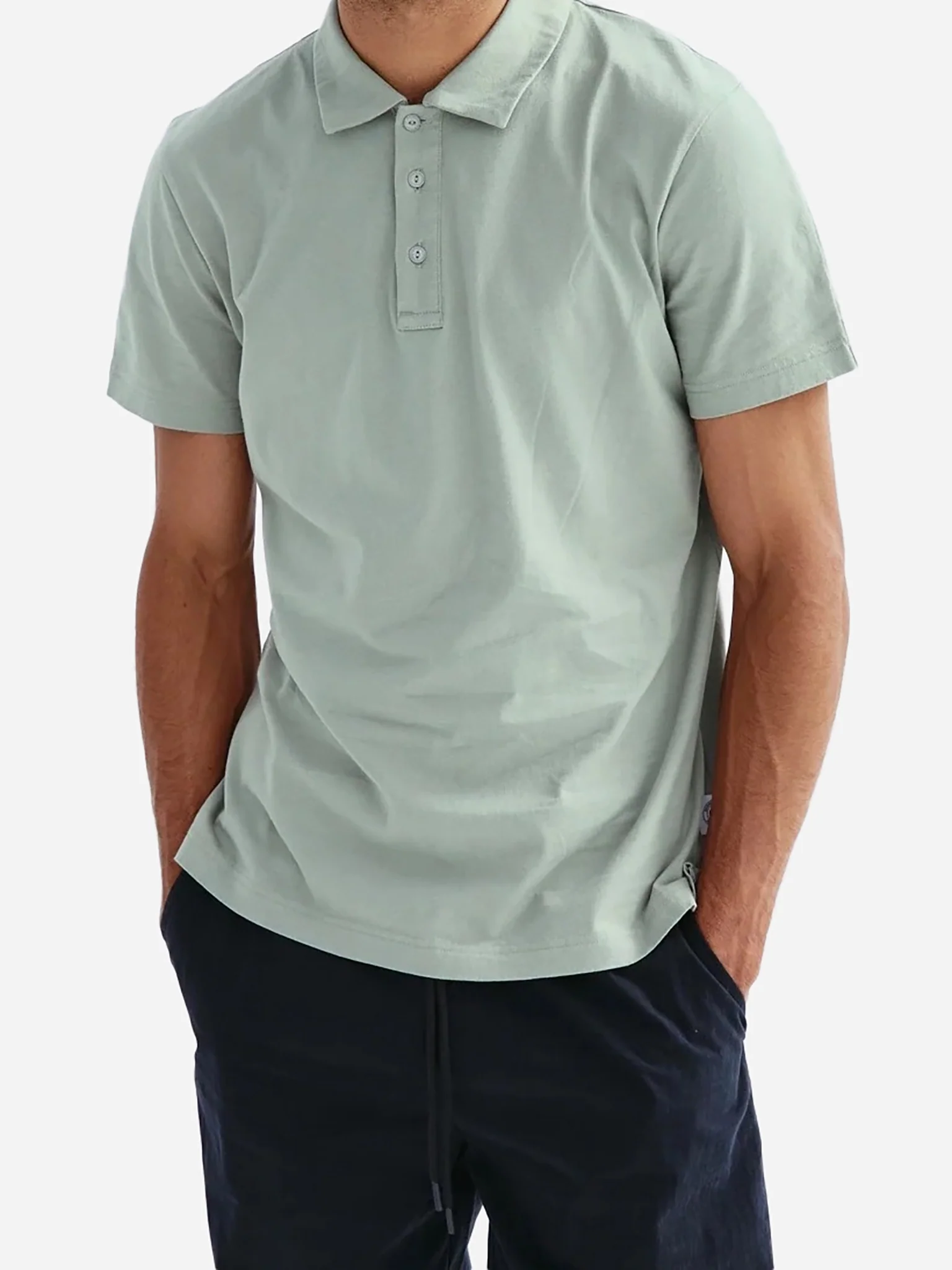 Reigning Champ Men's Lightweight Jersey Polo