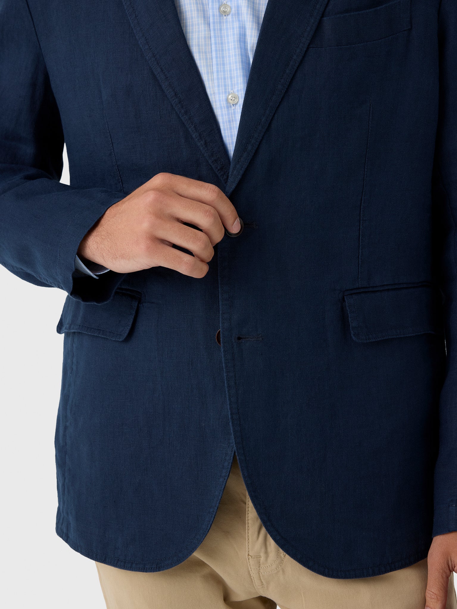 Rodd And Gunn Men's Resort Linen Blazer - Image 6