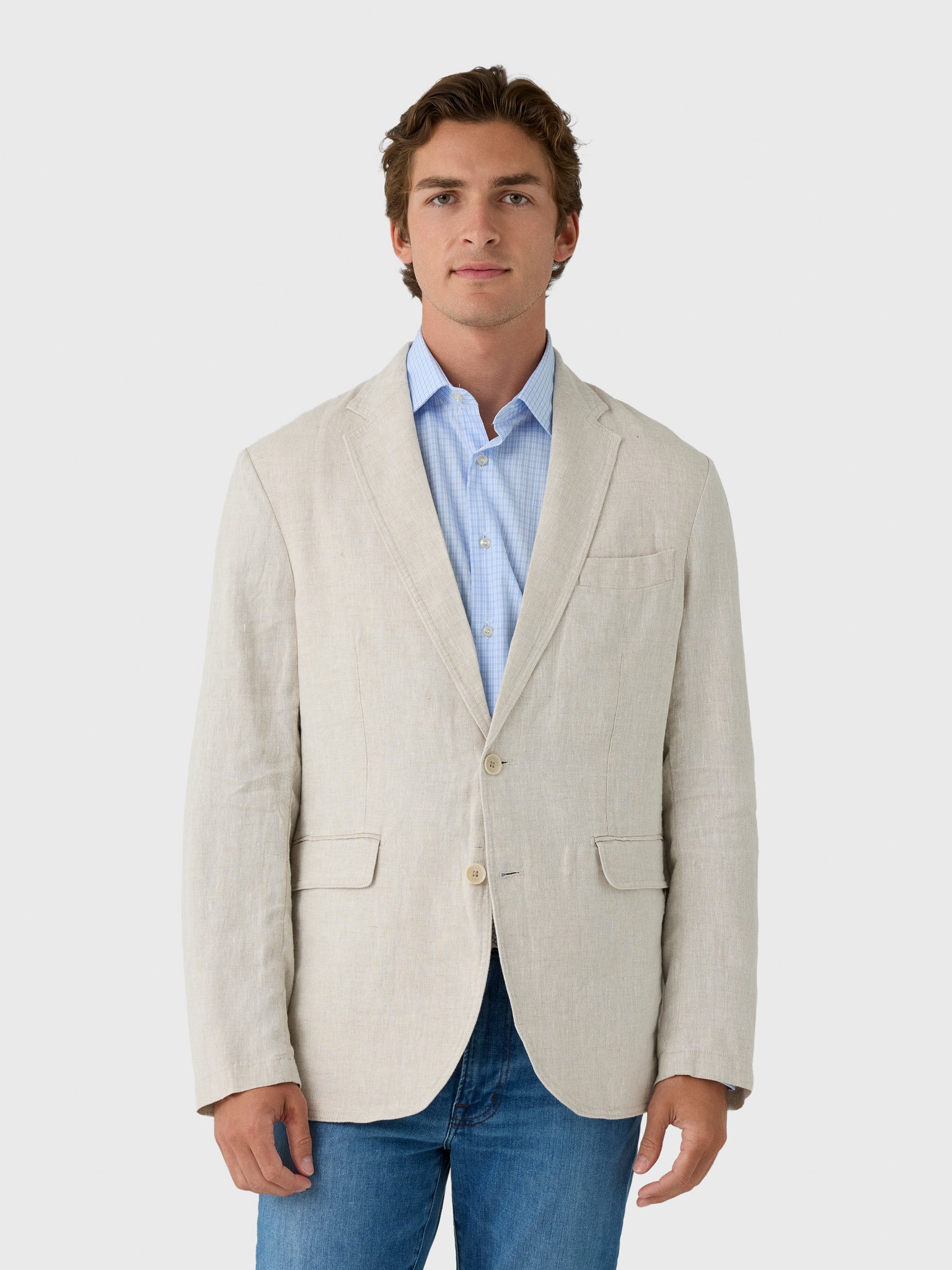 Rodd And Gunn Men's Resort Linen Blazer - Image 8