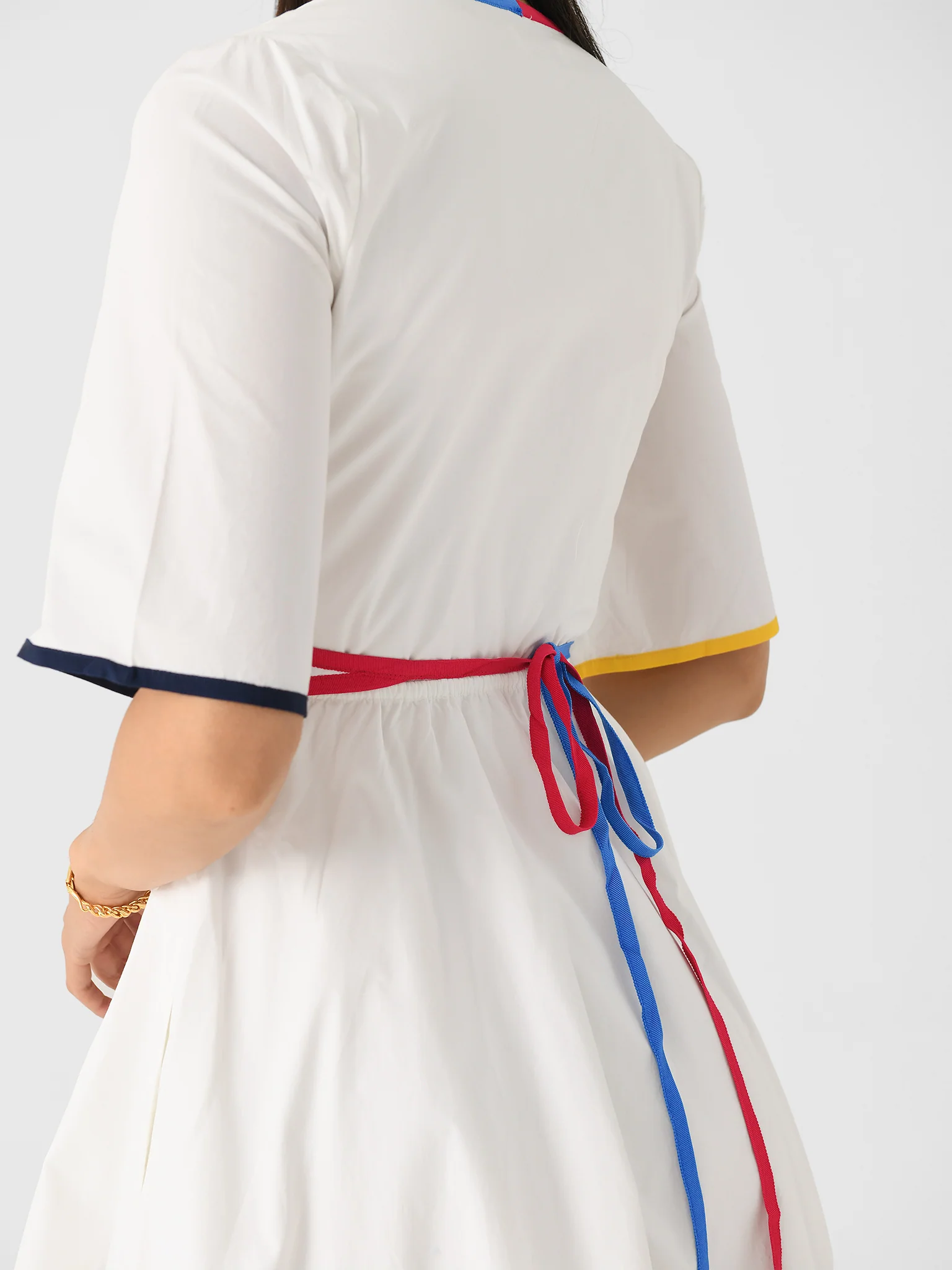 Rosie Assoulin Women's Ribbon Wrap Dress - Image 5