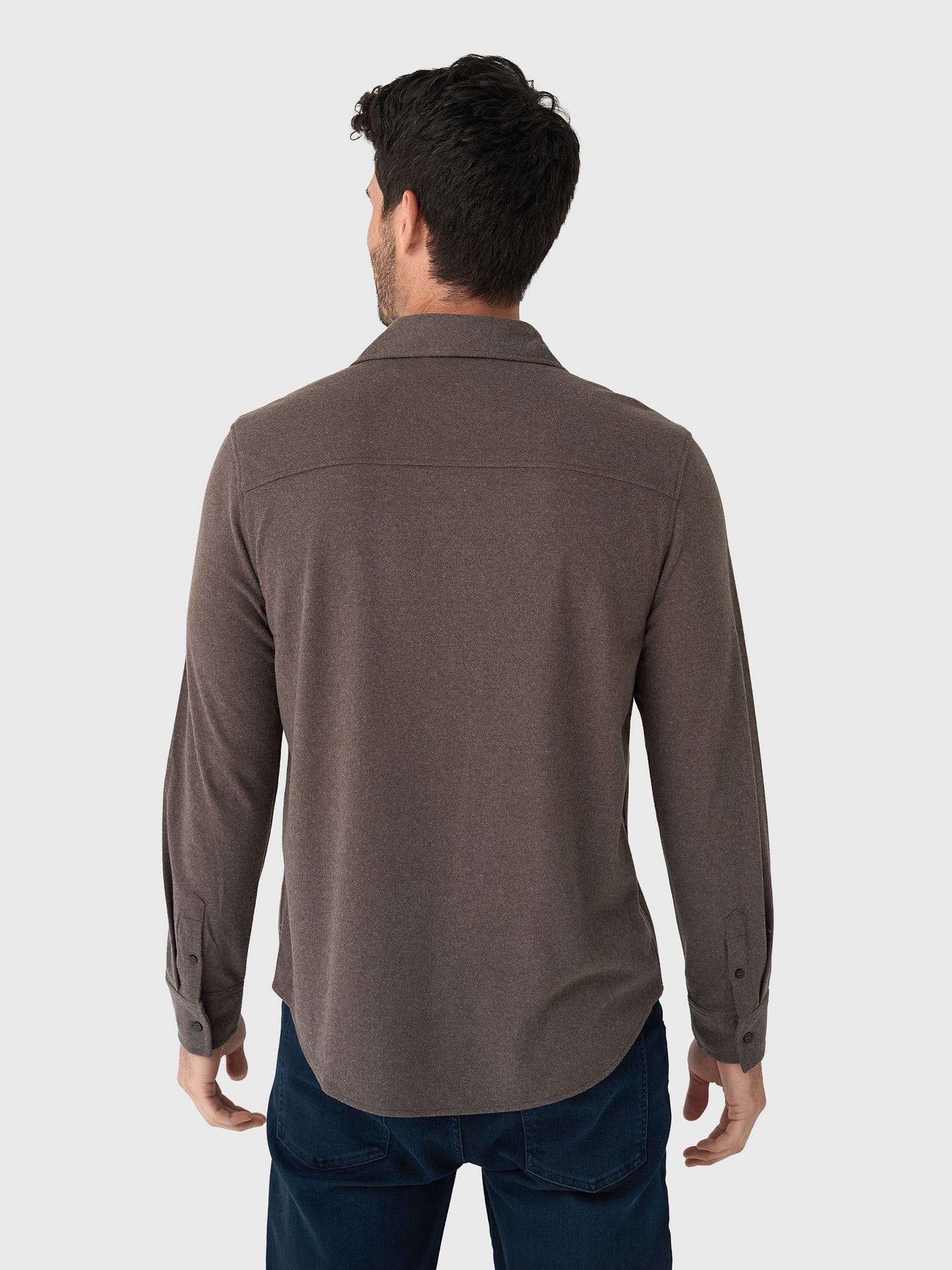 RYE51 Men's The Claude Cashmere Tech Button-Down Shirt - Image 3
