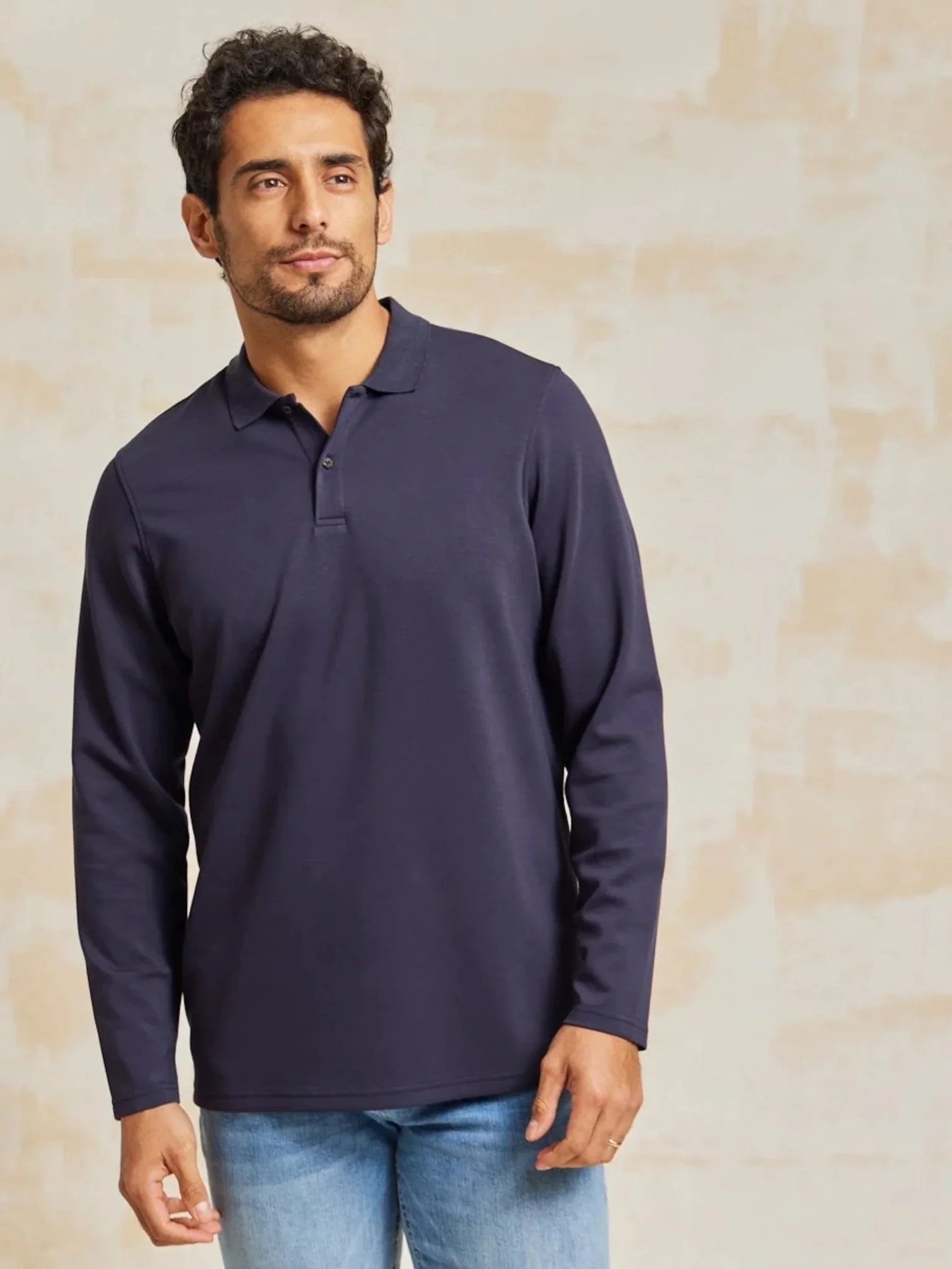 RYE51 Men's The Holden Long Sleeve Polo - Image 4