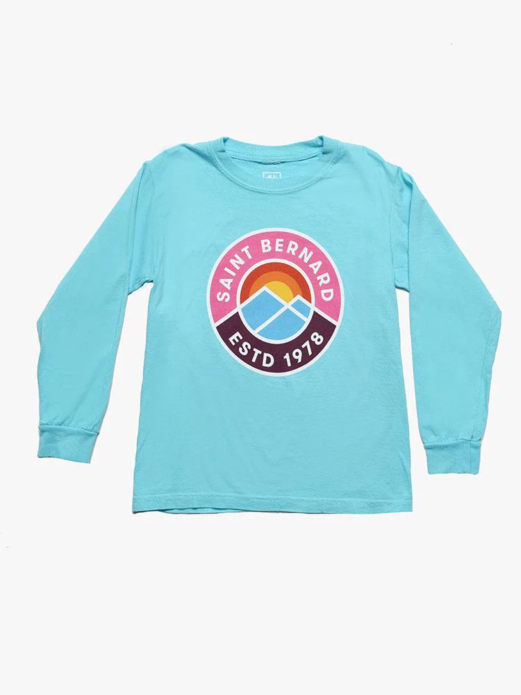 Saint Bernard Kids' Long Sleeve Circle Mountain Tee - Image 2