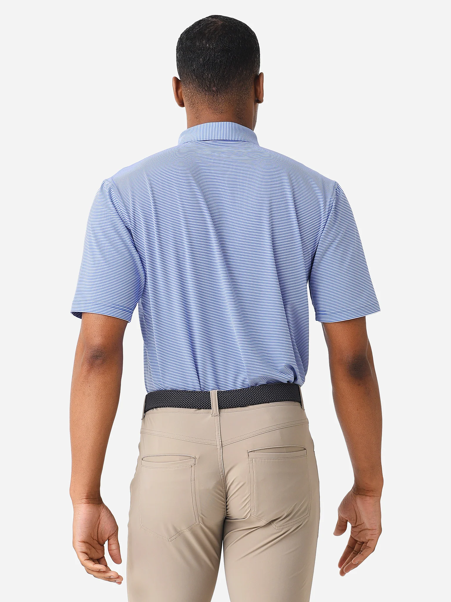 Saint Bernard Men's Carter Stripe Performance Polo - Image 11