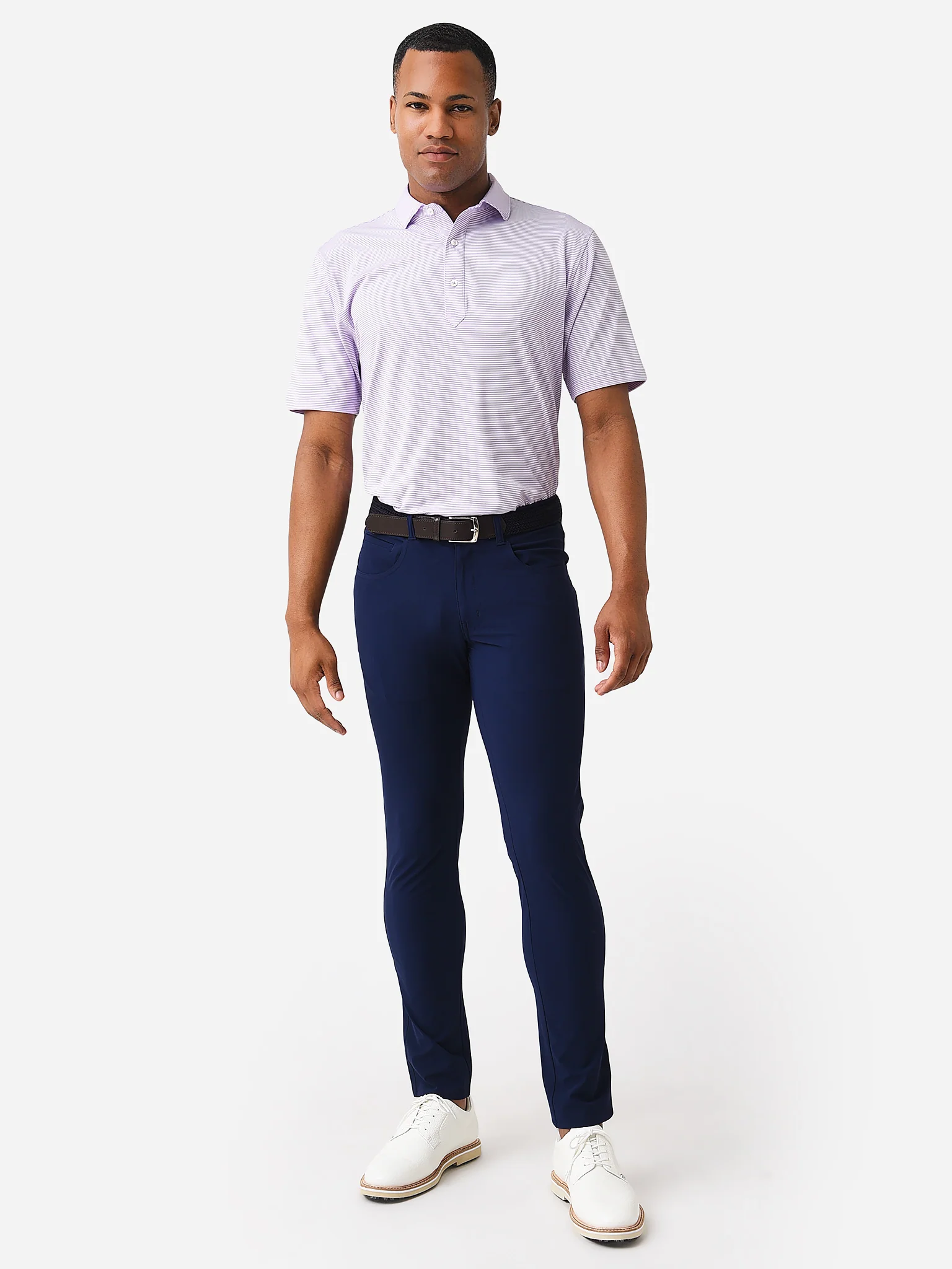 Saint Bernard Men's Carter Stripe Performance Polo - Image 14