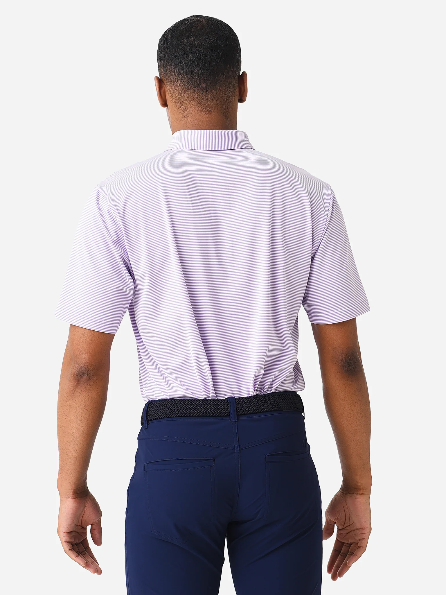 Saint Bernard Men's Carter Stripe Performance Polo - Image 16
