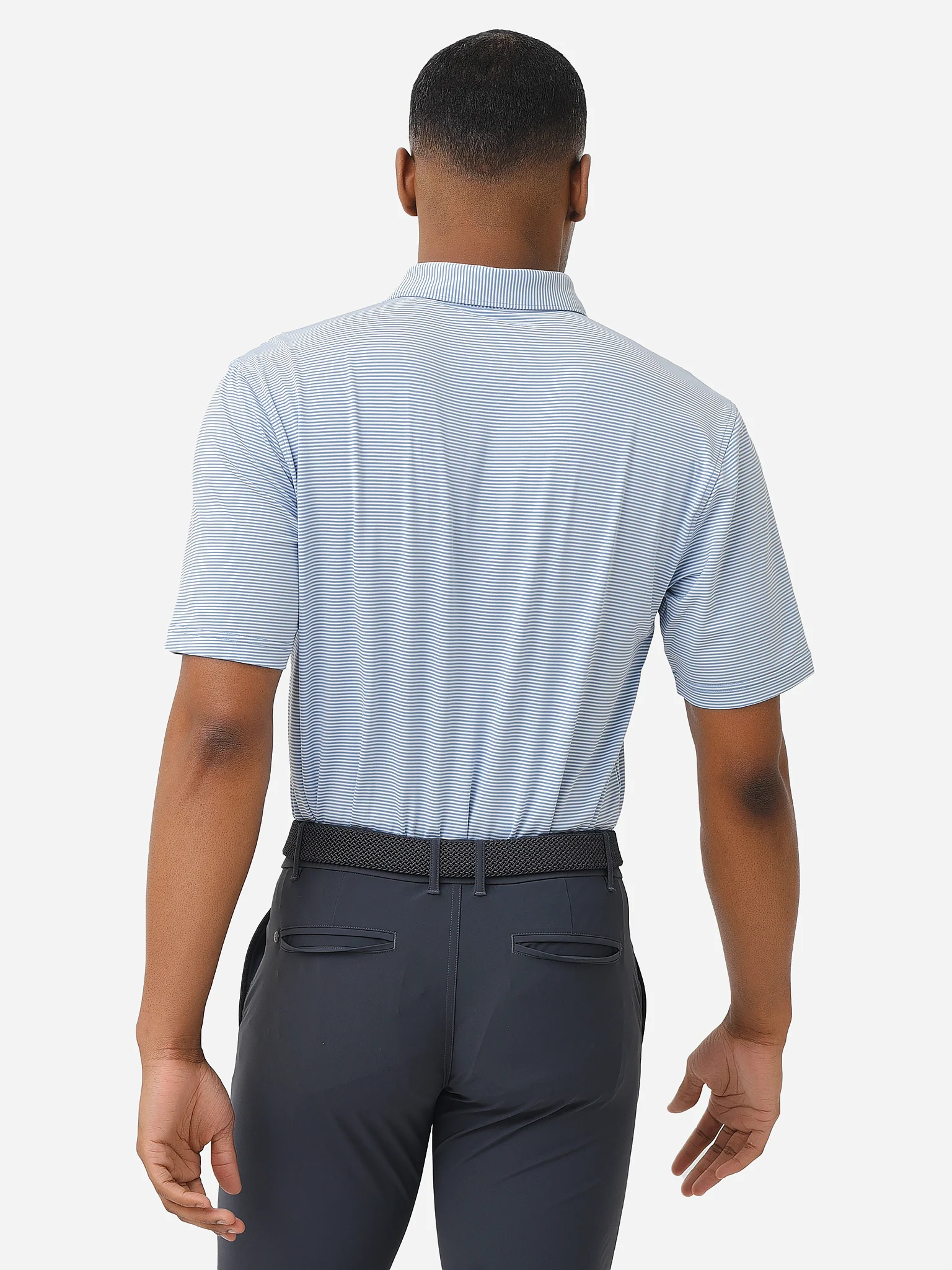 Saint Bernard Men's Carter Stripe Performance Polo - Image 19