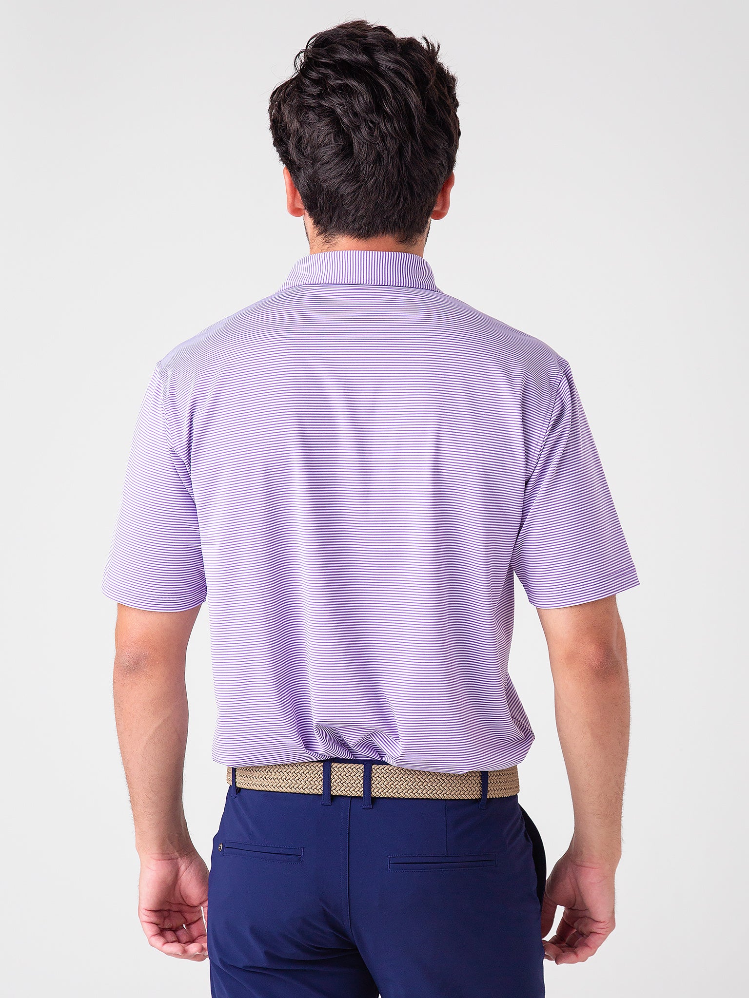 Saint Bernard Men's Carter Stripe Performance Polo - Image 25