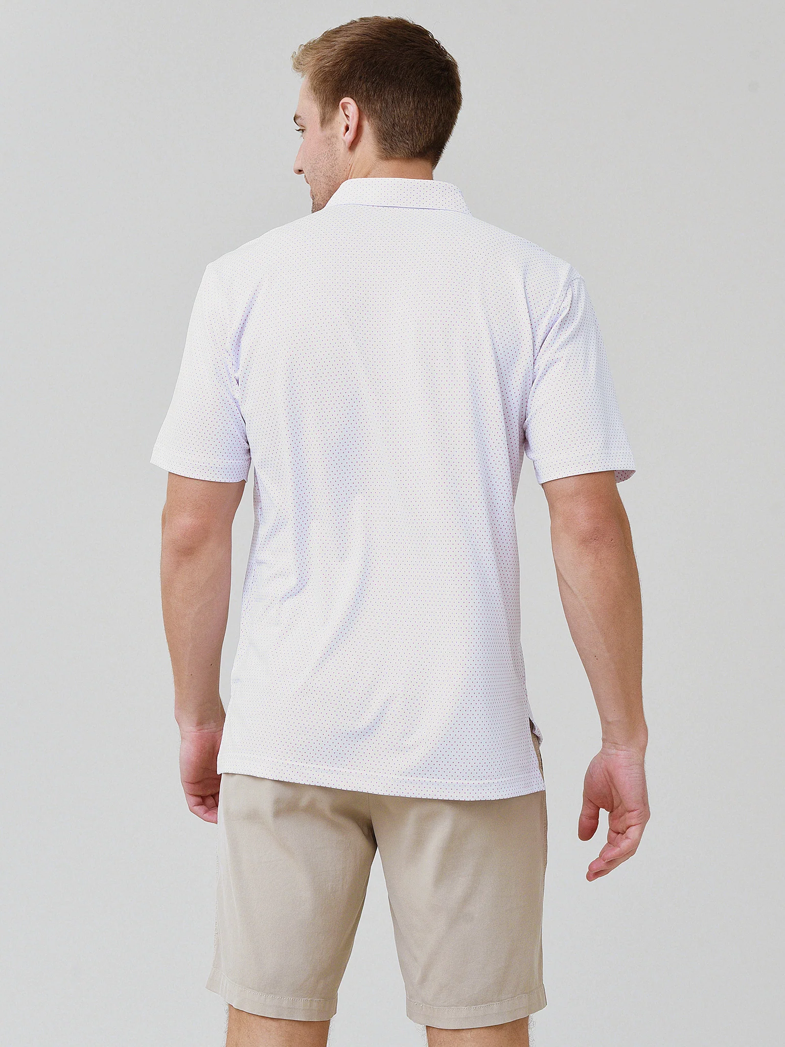 Saint Bernard Men's Grant Birdseye Performance Polo - Image 7