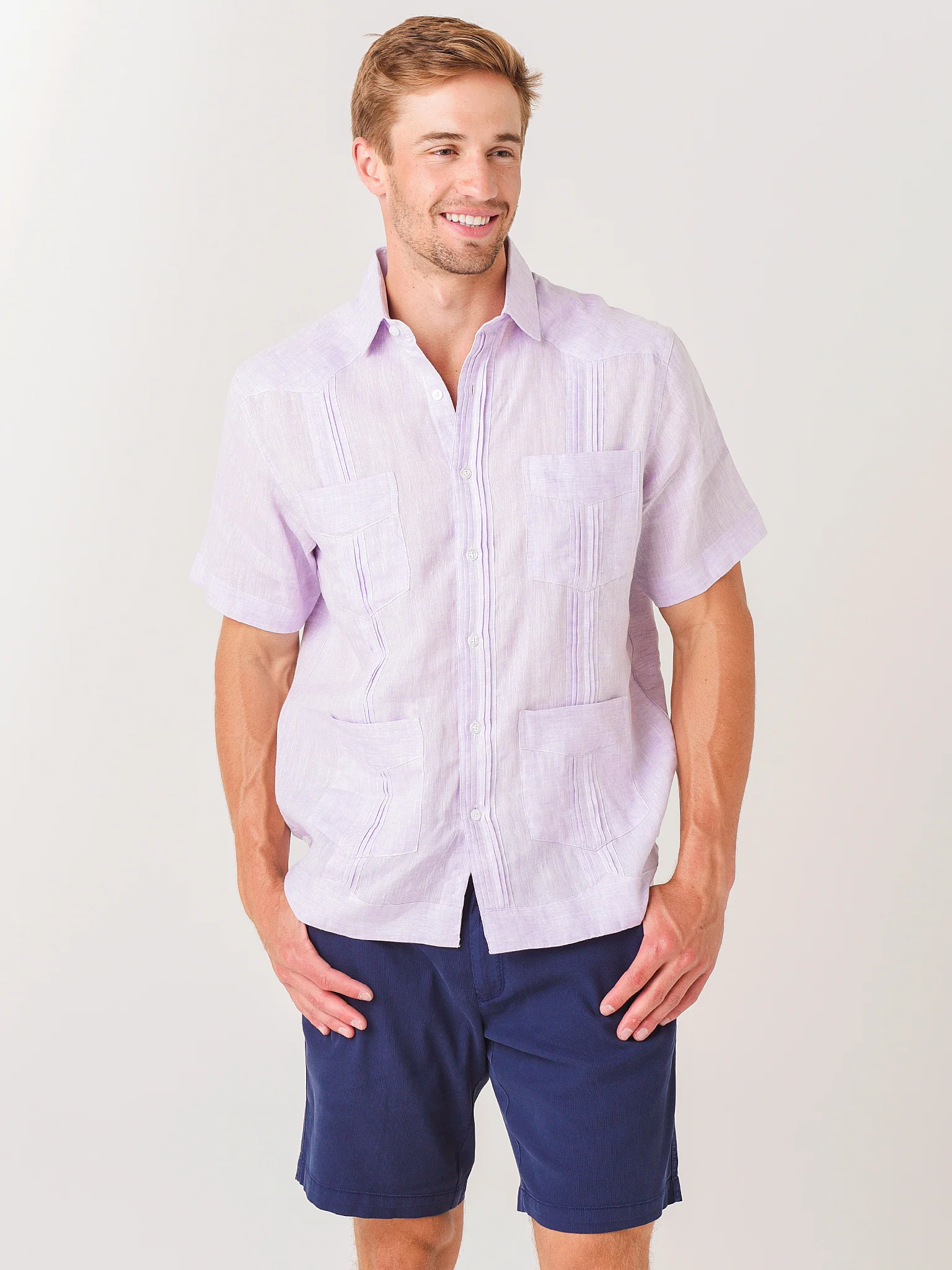 Saint Bernard Men's Guayabera Shirt