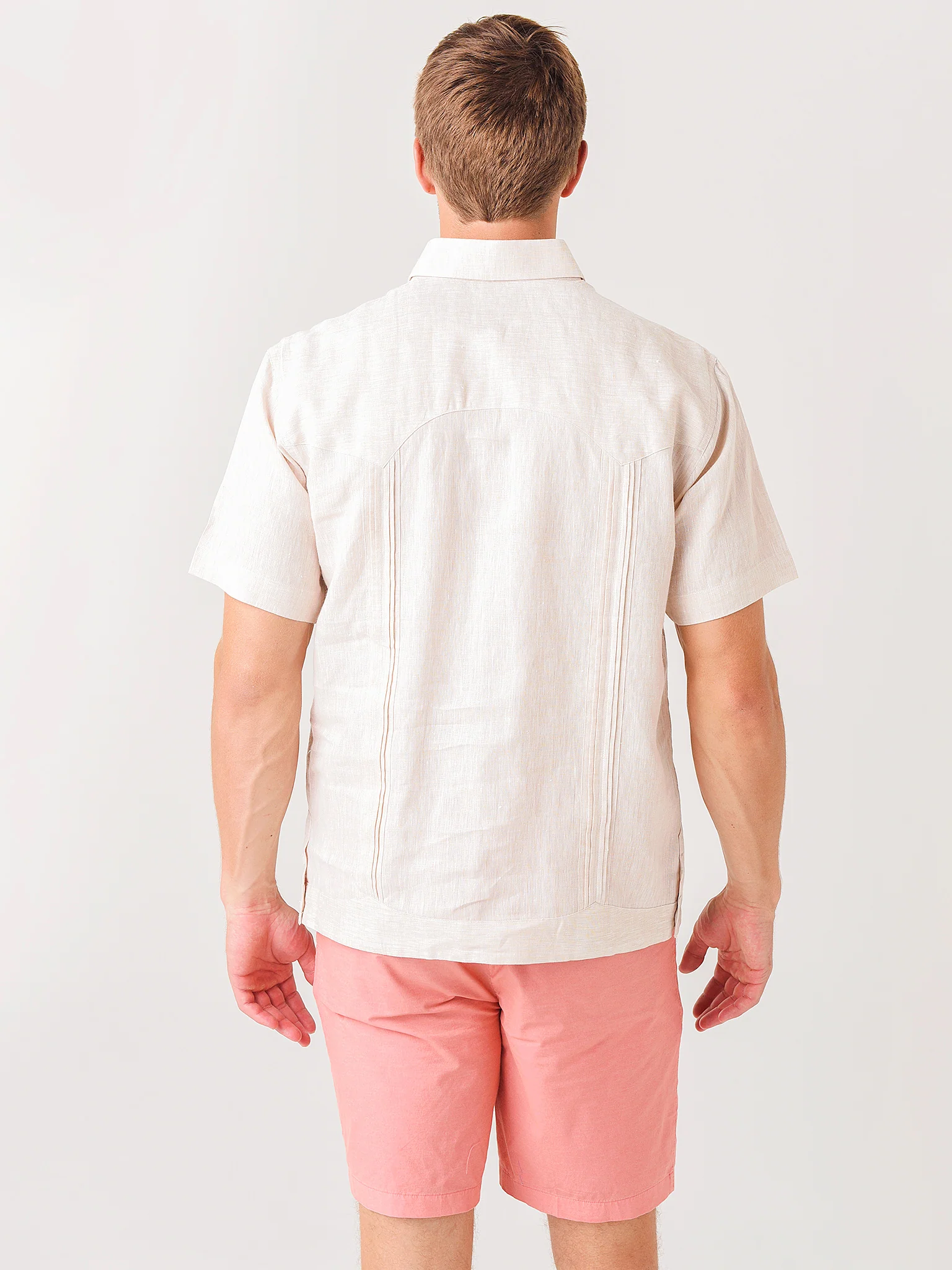 Saint Bernard Men's Guayabera Shirt - Image 7