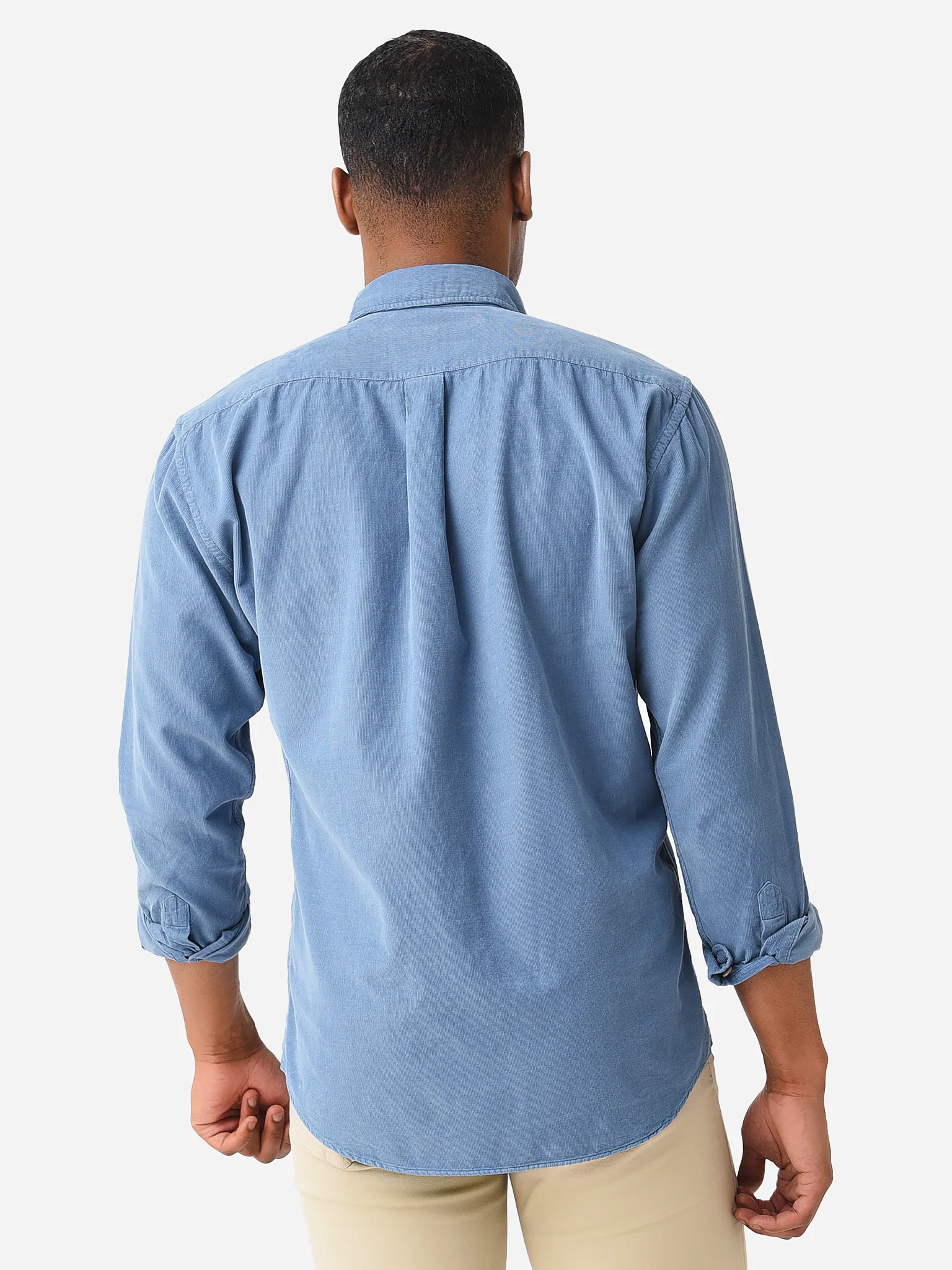 Saint Bernard Men's Nigel Corduroy Work Shirt - Image 4