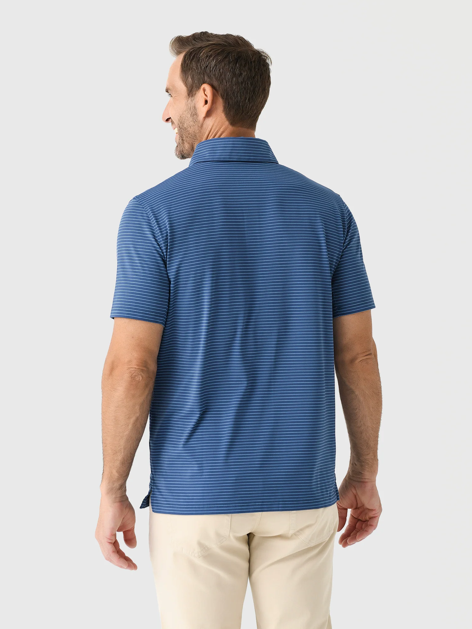 Saint Bernard Men's Taylor Winslow Stripe Polo - Image 6
