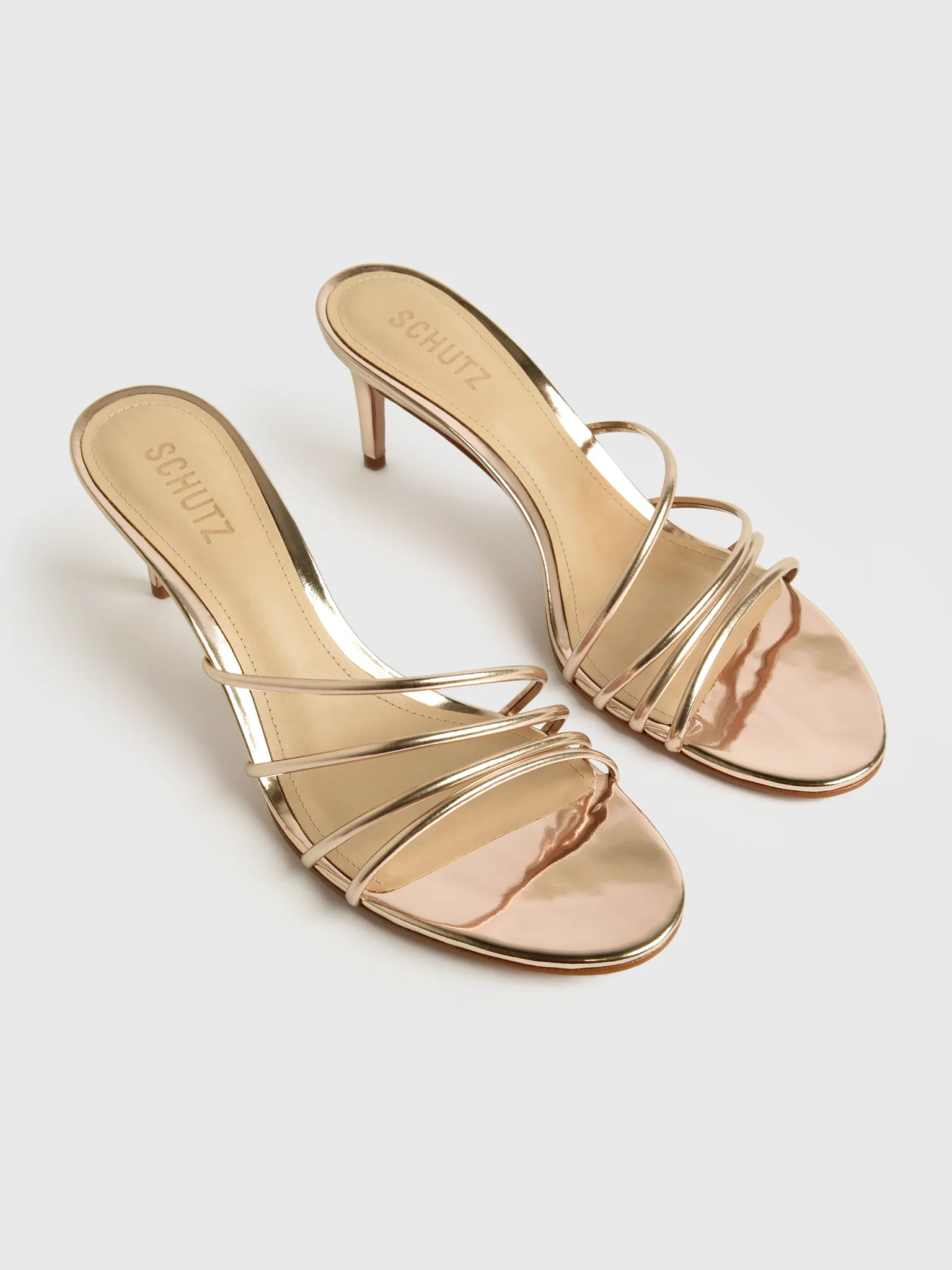 Schutz Women's Inez Mule Leather Sandal