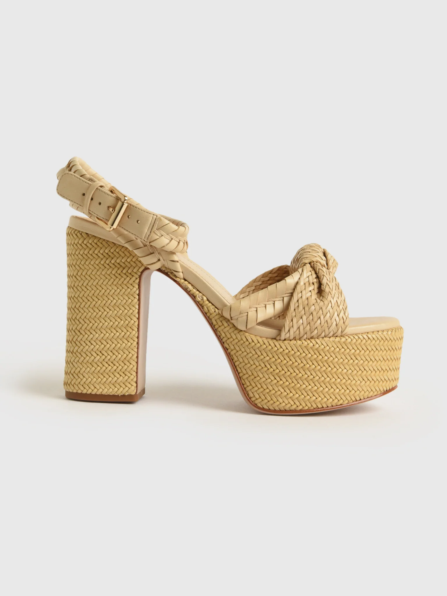 Schutz Women's Khari Platform Leather Sandal - Image 3