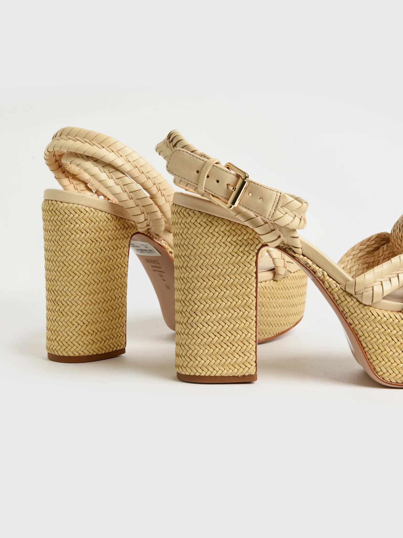 Schutz Women's Khari Platform Leather Sandal - Image 4