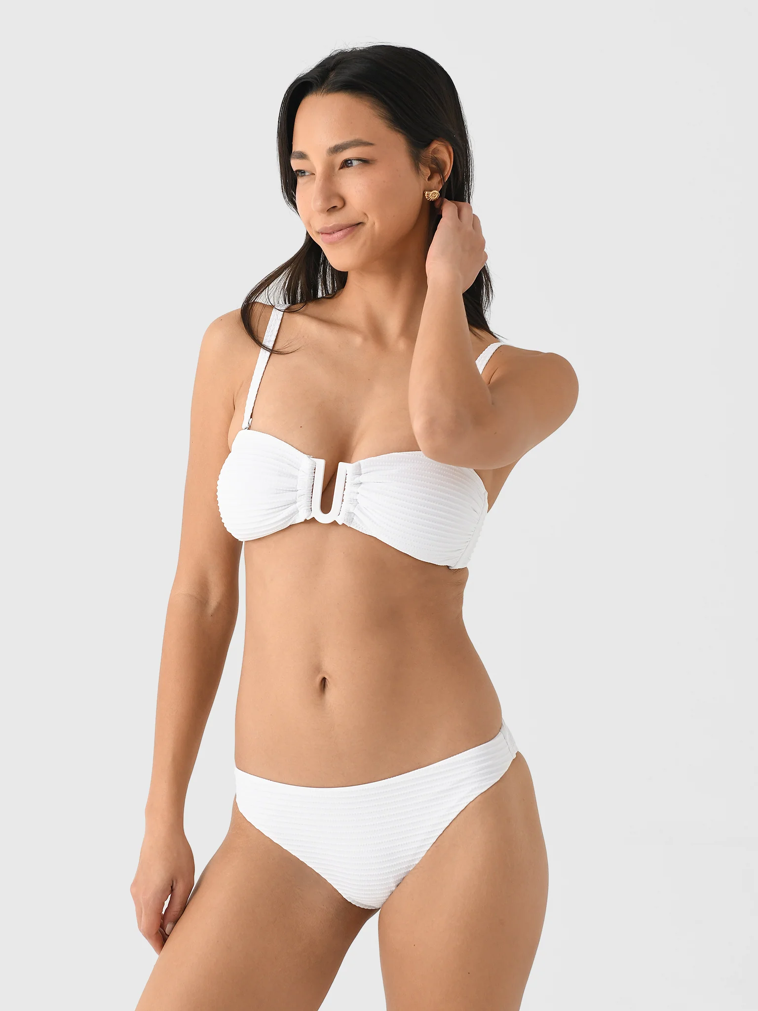 Sea Level Women's Spinnaker U-Bar Bandeau Bikini Top - Image 3